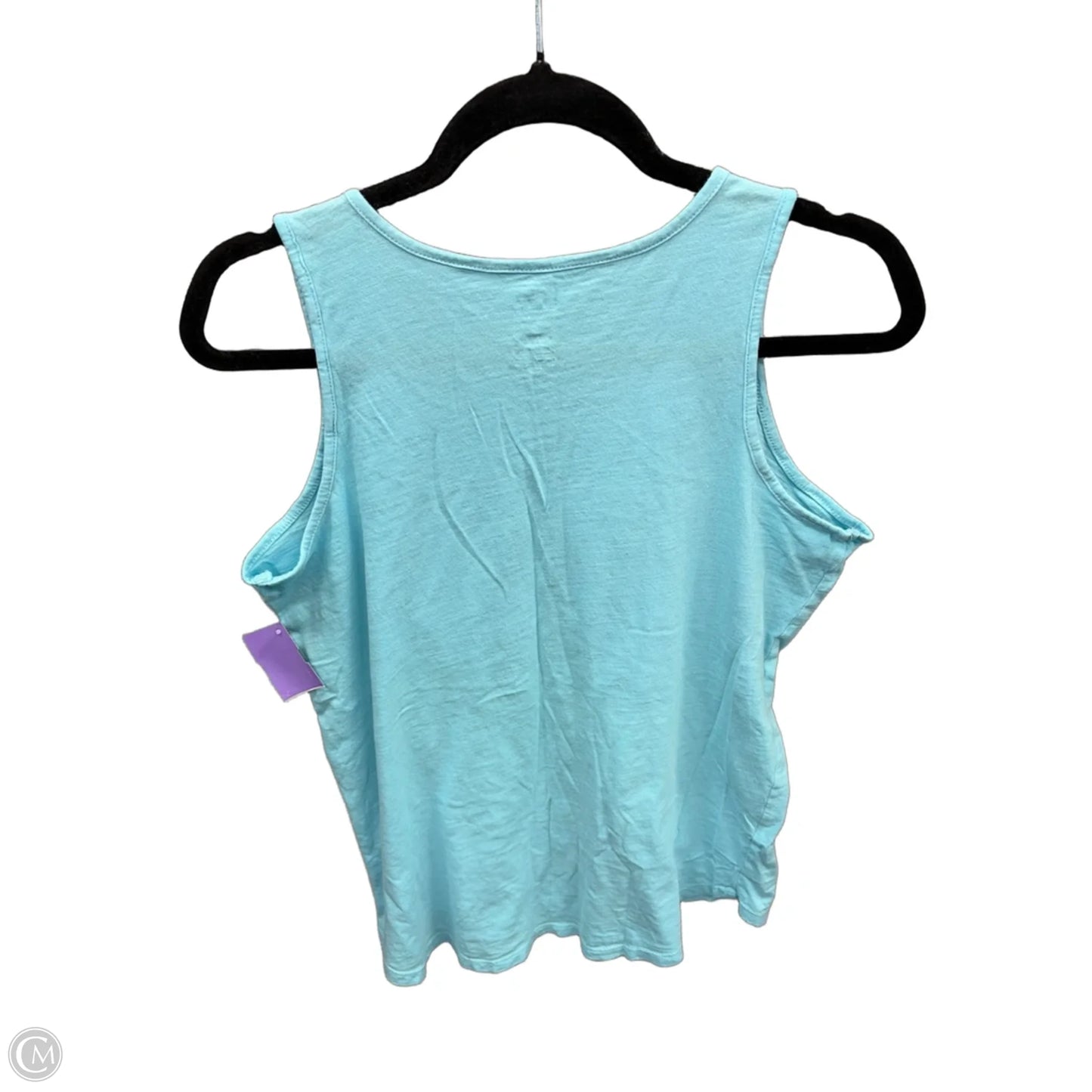 Top Sleeveless By Sonoma In Blue, Size: S
