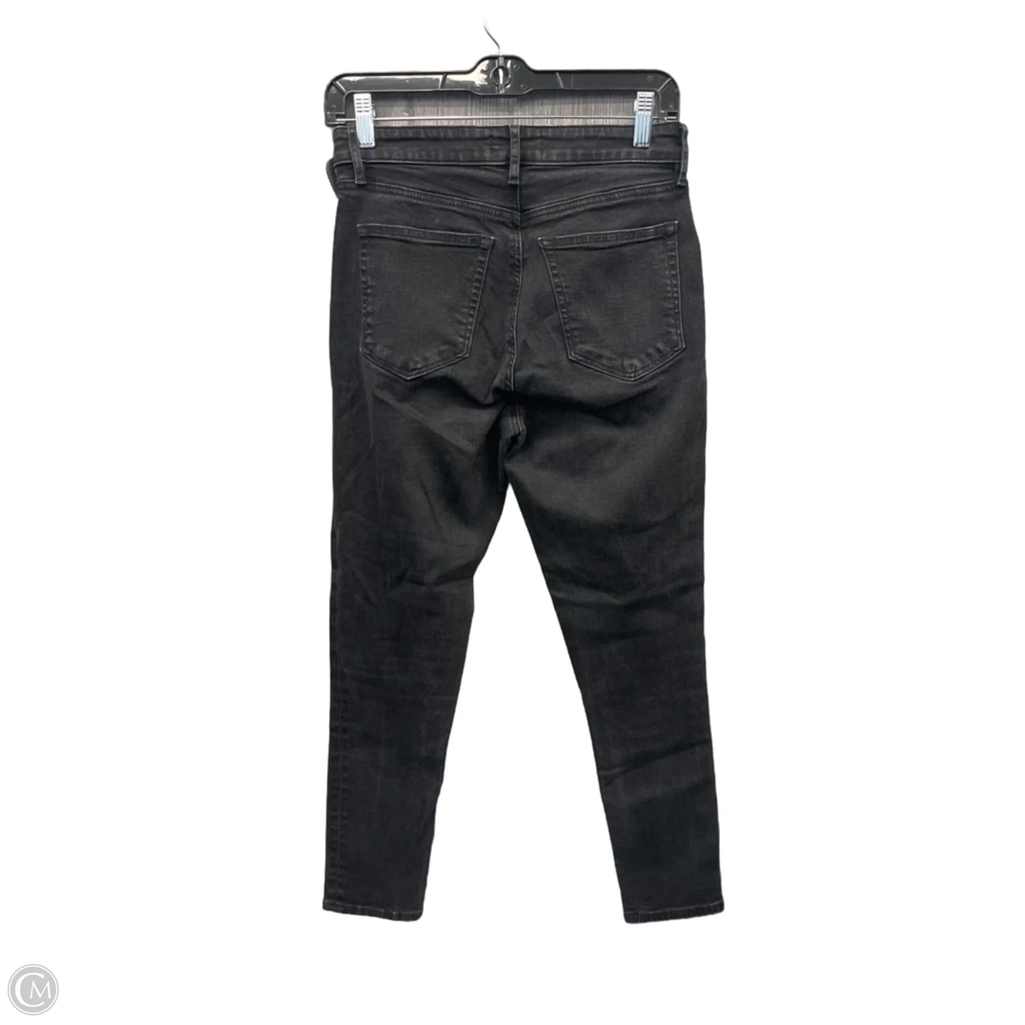 Jeans Skinny By Loft In Black Denim, Size: 4