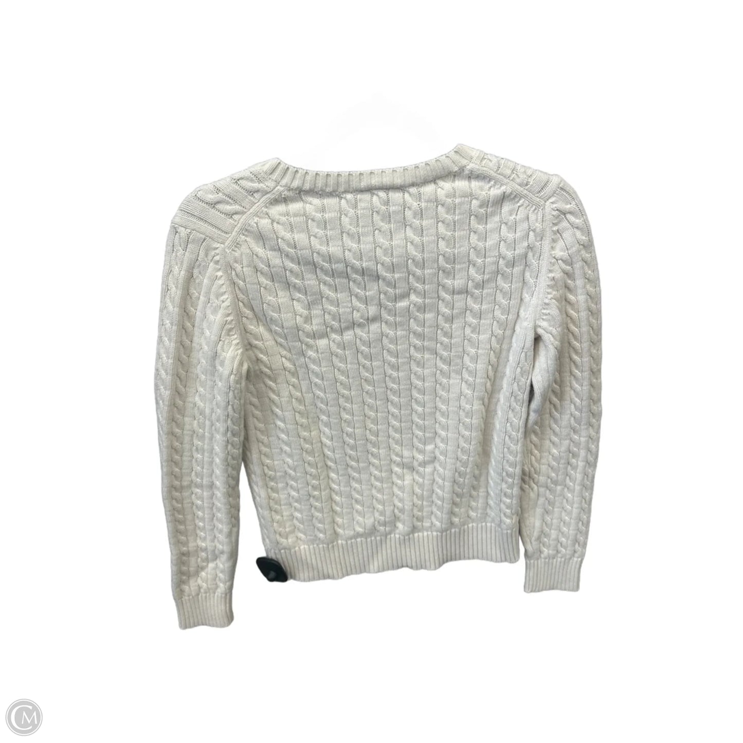 Sweater By Ann Taylor In White, Size: Xs