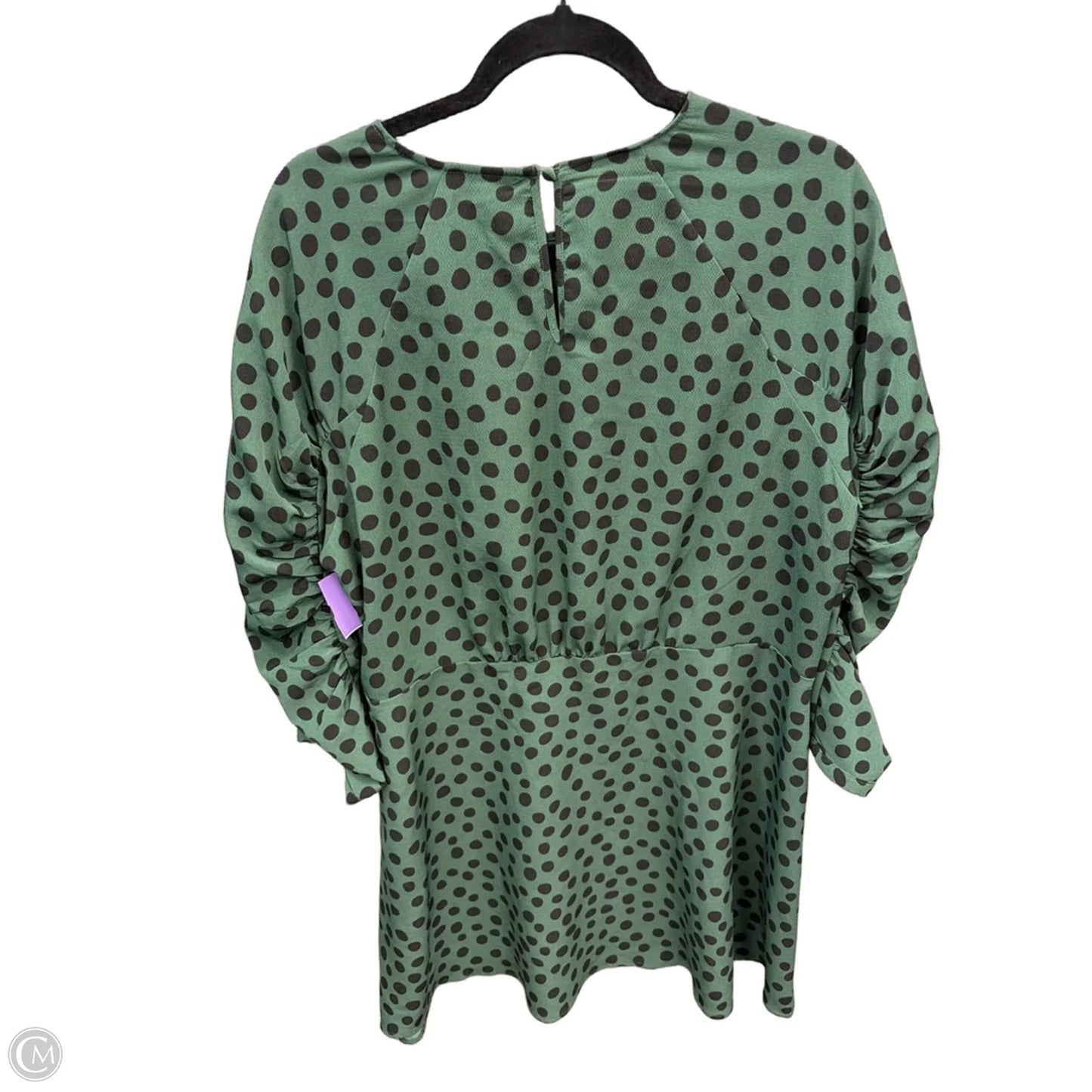 Dress Casual Short By Who What Wear In Polkadot Pattern, Size: Xxl