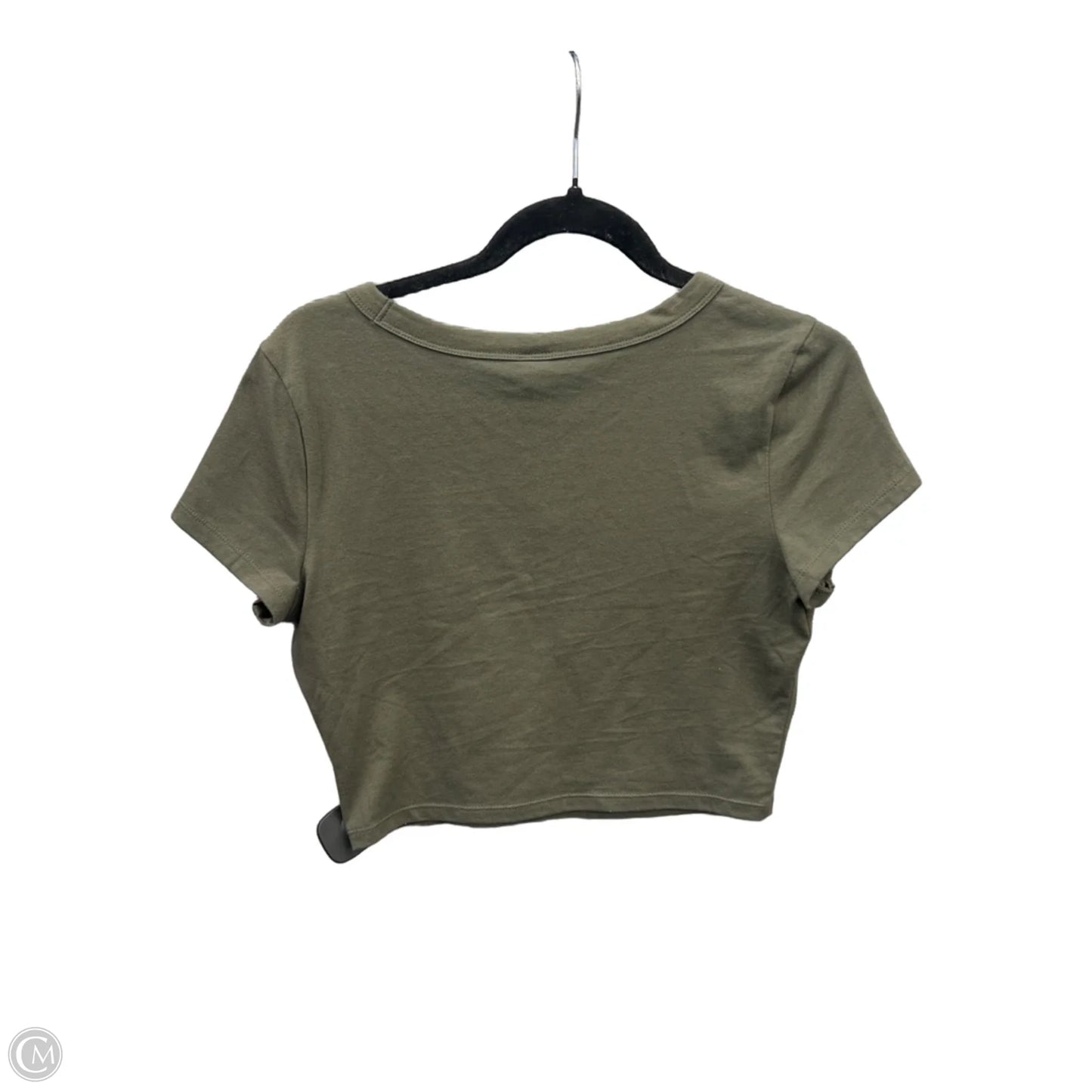 Top Short Sleeve Basic By Wild Fable In Green, Size: M