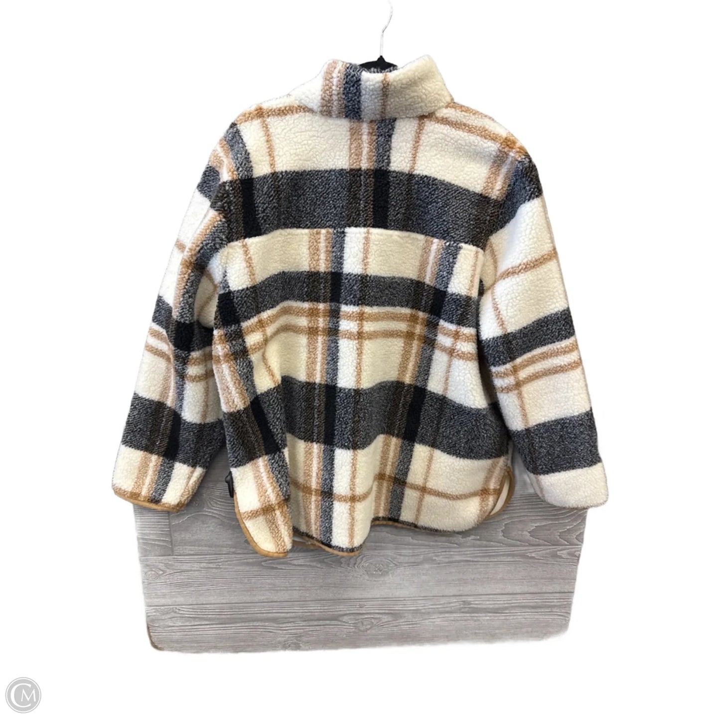 Jacket Shirt By Maurices In Plaid Pattern, Size: 1x