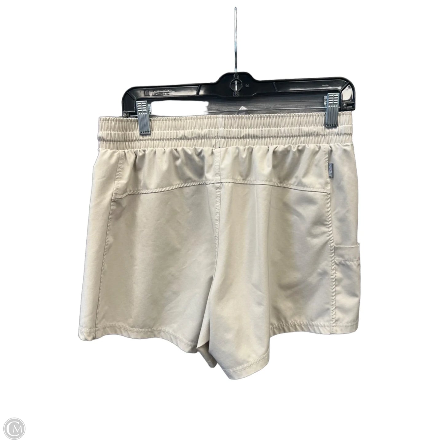 Athletic Shorts By Pacific Trail In Beige, Size: M