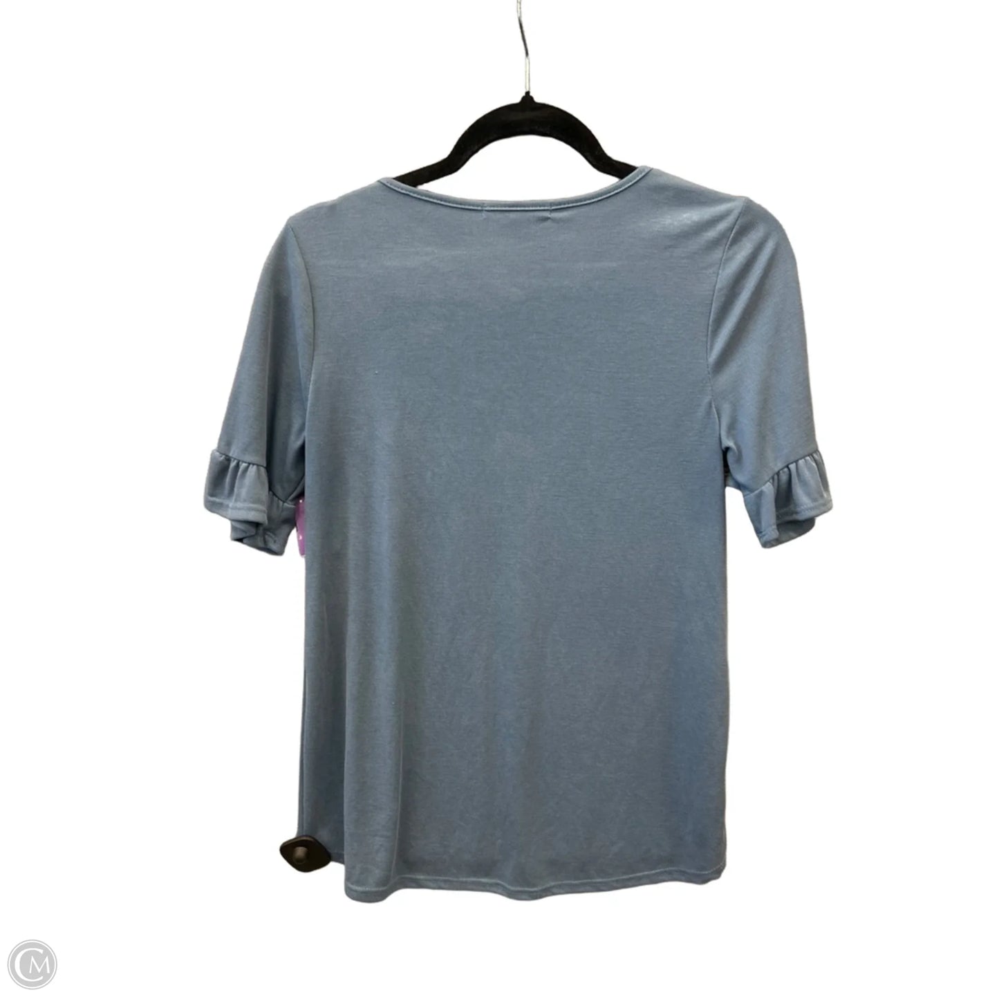 Top Short Sleeve Basic By Green Envelope In Blue, Size: Xs