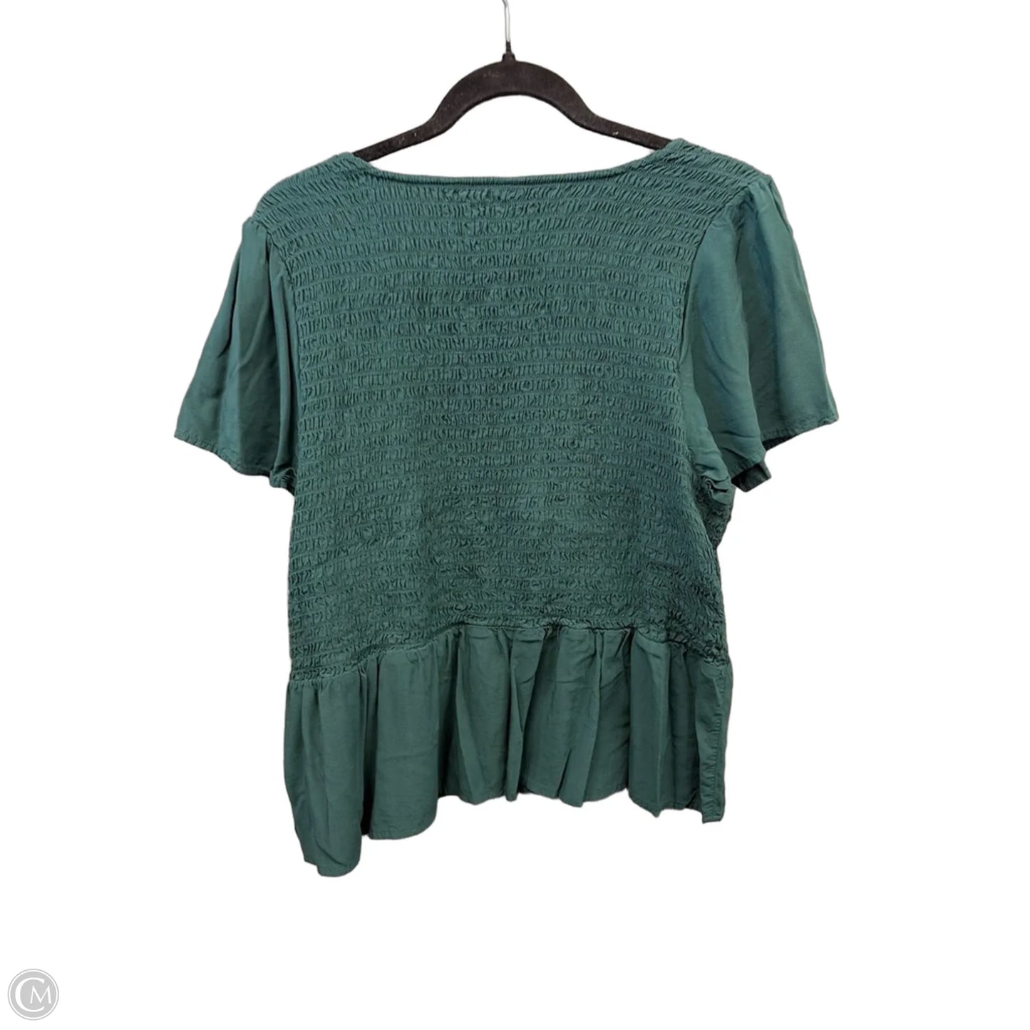 Top Short Sleeve By Old Navy In Green, Size: Xxl