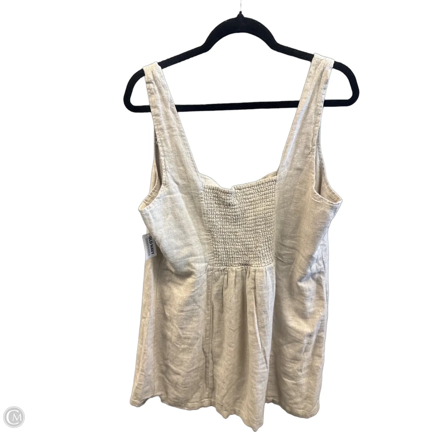 Dress Casual Short By Old Navy In Tan, Size: 2x