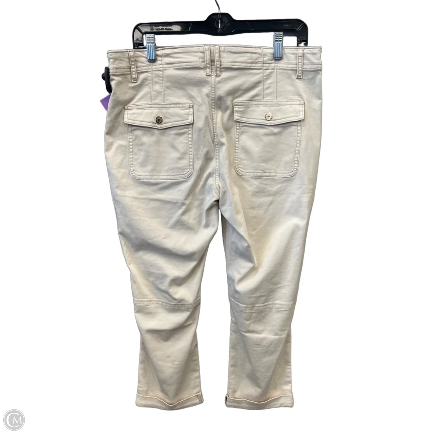 Pants Cropped By White House Black Market In Tan, Size: 12