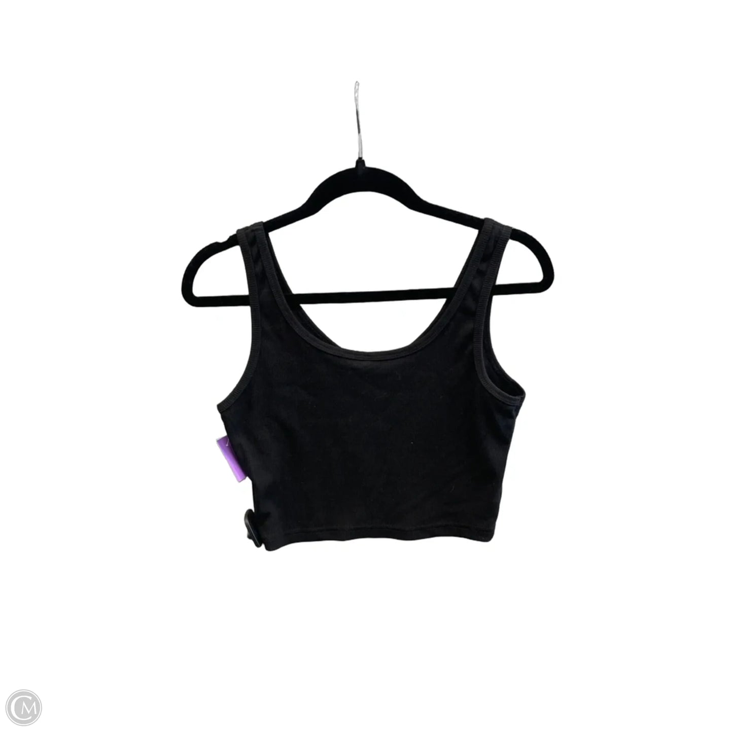 Top Sleeveless Basic By Clothes Mentor In Black, Size: M