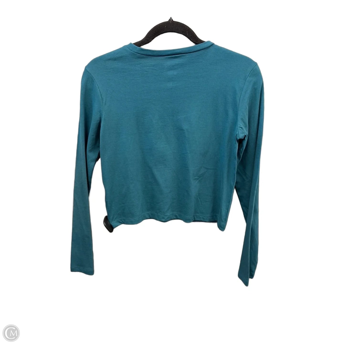 Top Long Sleeve Basic By Wild Fable In Blue, Size: S