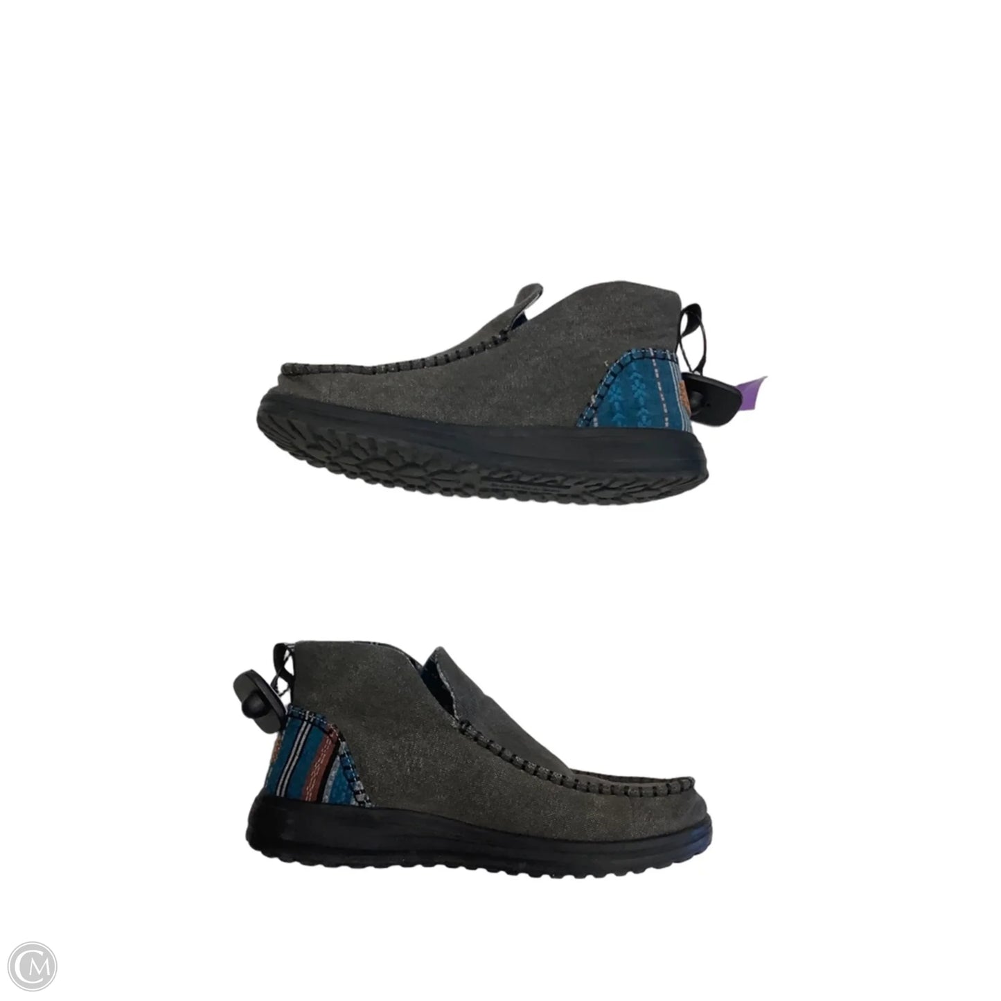 Shoes Sneakers By Hey Dude In Grey, Size: 9