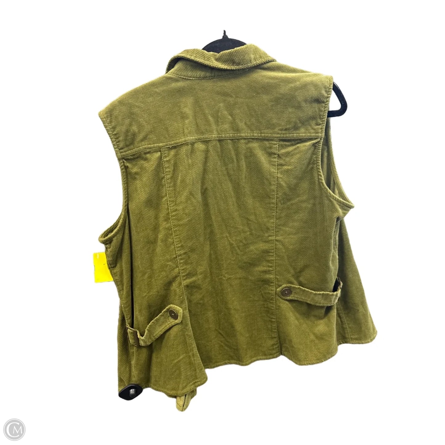 Vest Other By Cj Banks In Green, Size: Xl