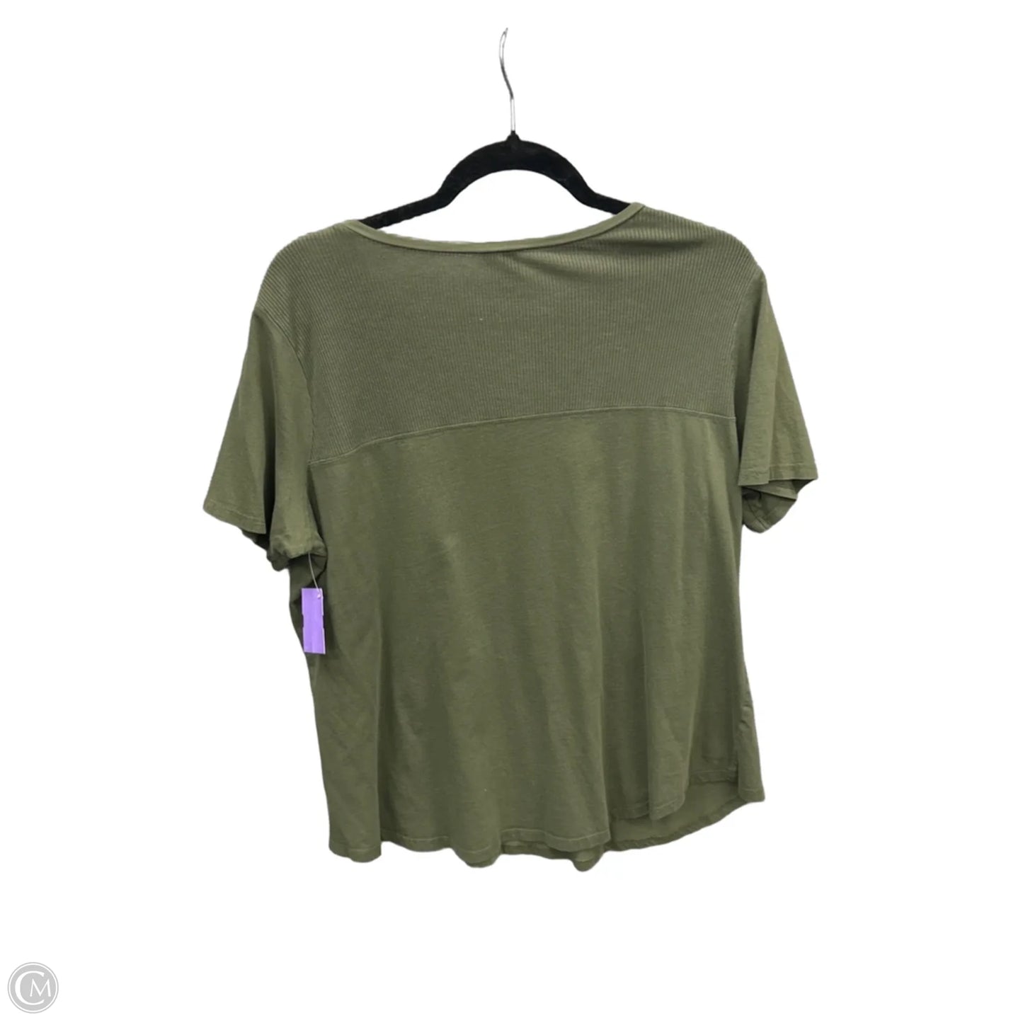 Top Short Sleeve Basic By Asos In Green, Size: Xl