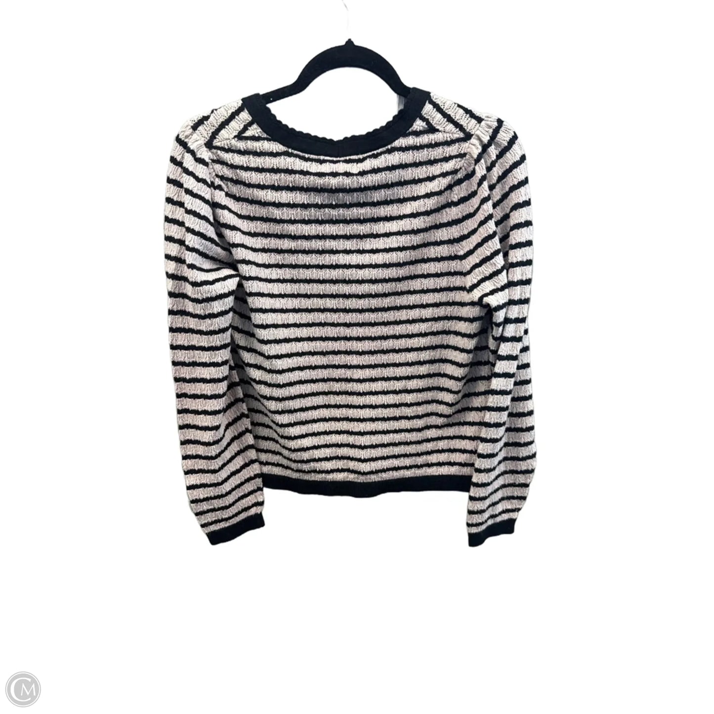 Sweater Cardigan By Old Navy In Striped Pattern, Size: Xl