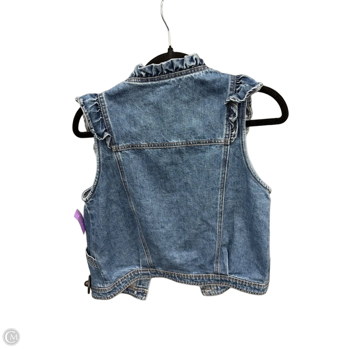 Vest Other By Listicle In Blue Denim, Size: S