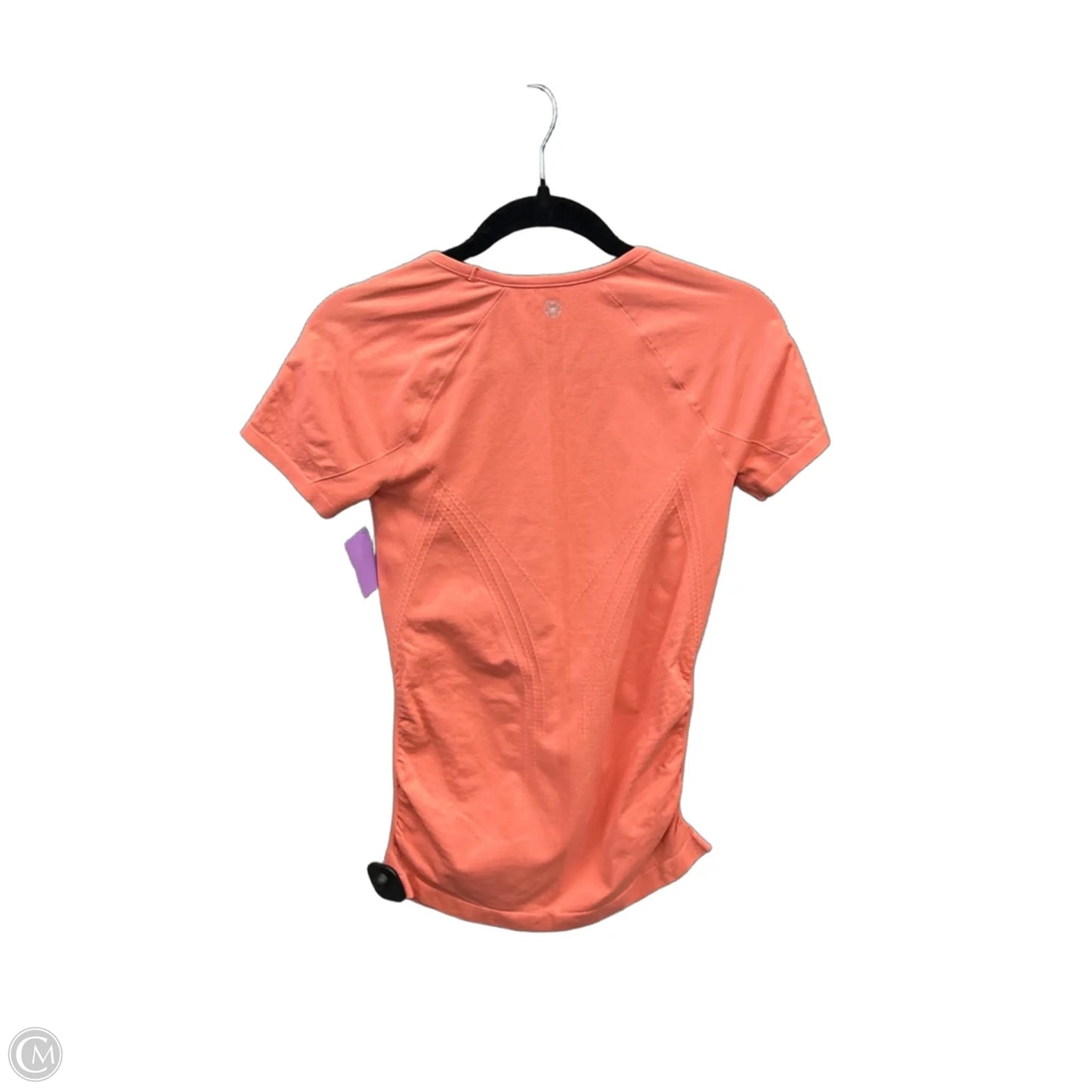Athletic Top Short Sleeve By Gaiam In Pink, Size: S