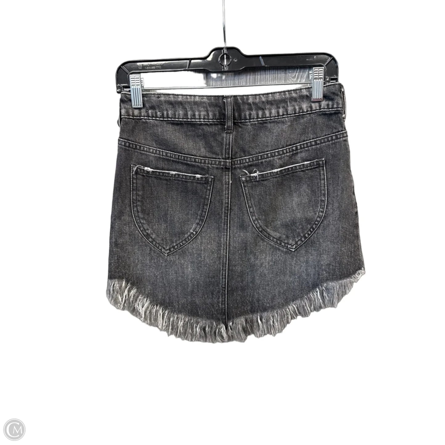 Skirt Mini & Short By We The Free In Black Denim, Size: 0