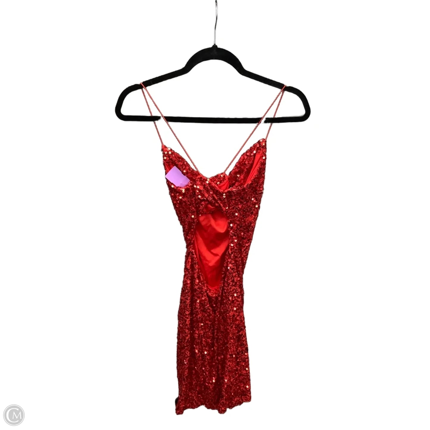 Dress Party Midi By Windsor In Red, Size: M