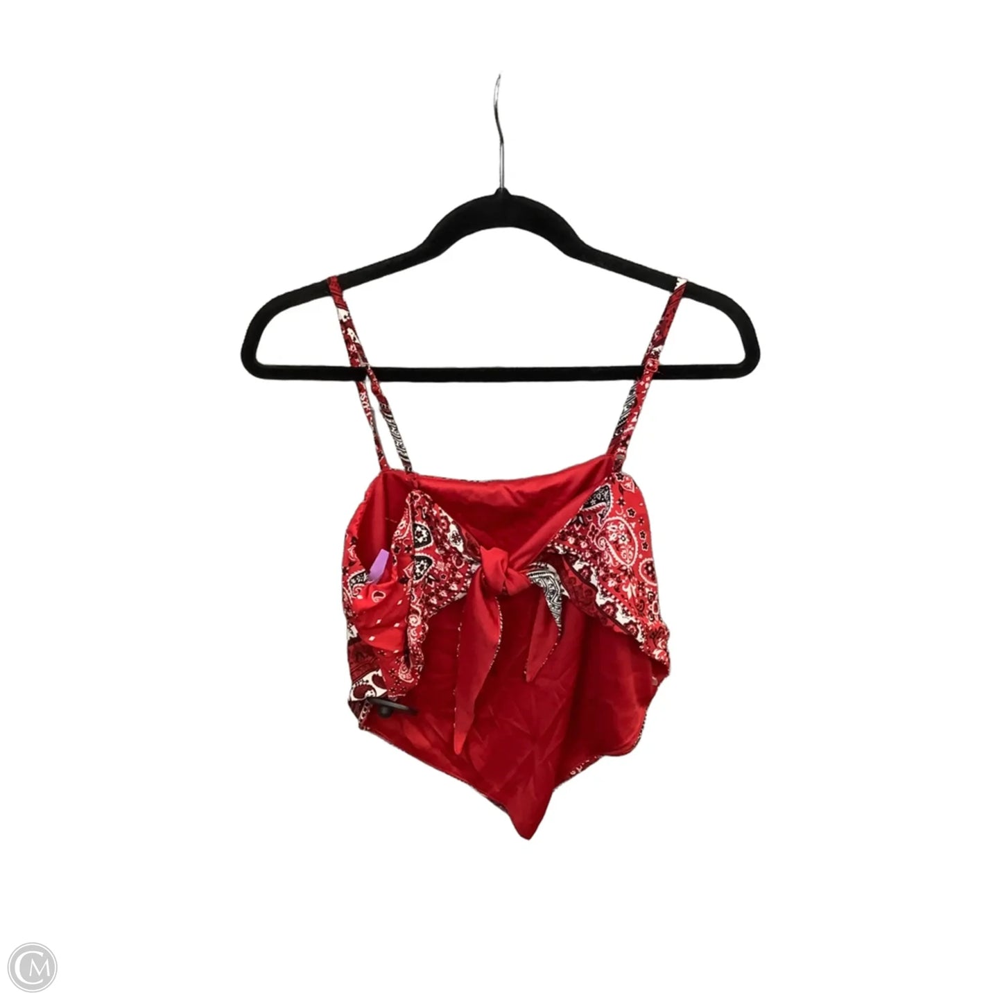 Top Sleeveless By Almost Famous In Red, Size: S