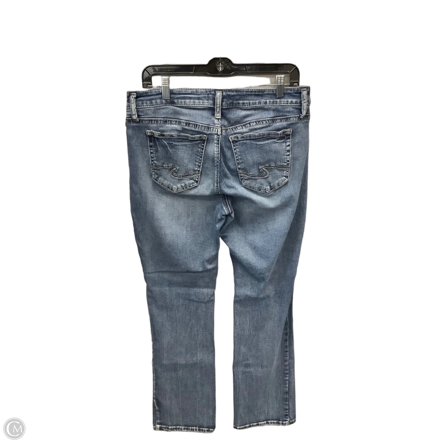 Jeans Straight By Cmc In Blue Denim, Size: 12