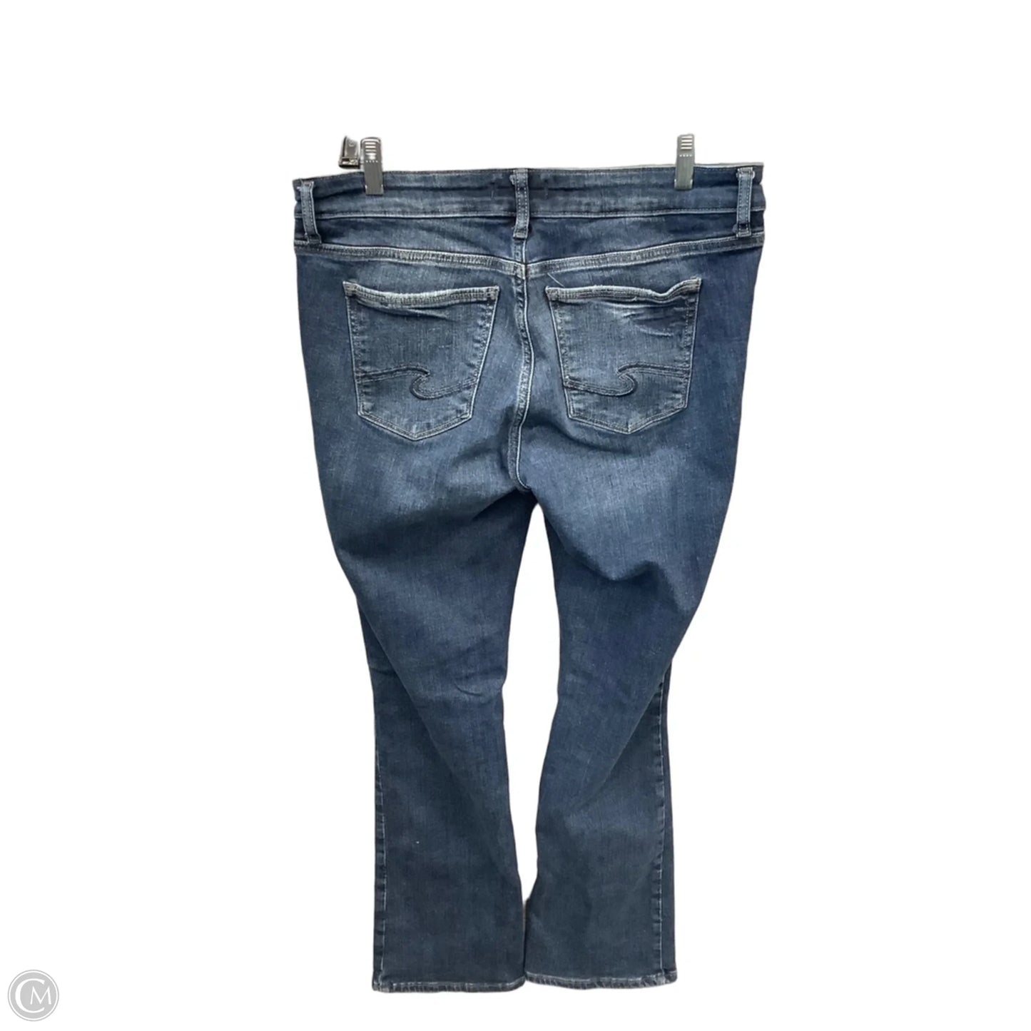 Jeans Boot Cut By Cmc In Blue Denim, Size: 12