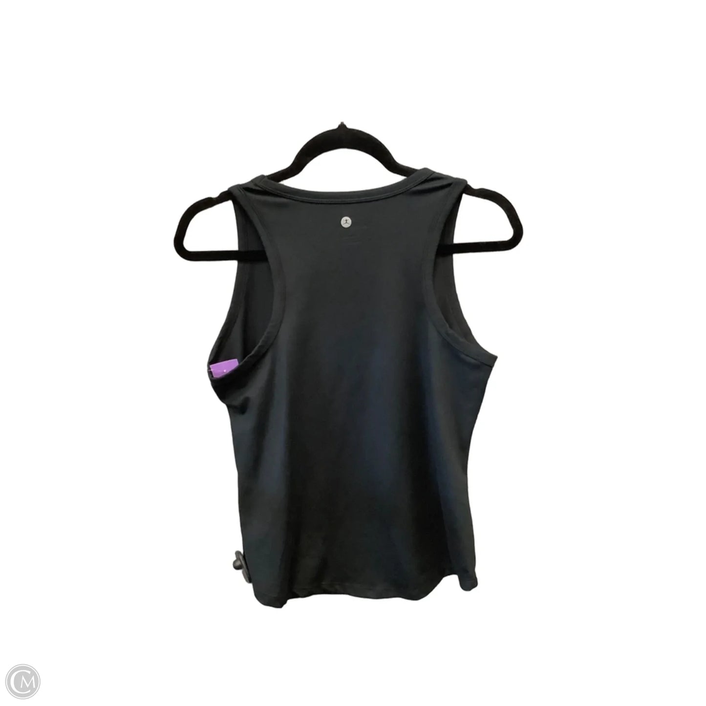 Athletic Tank Top By Danskin In Black, Size: S
