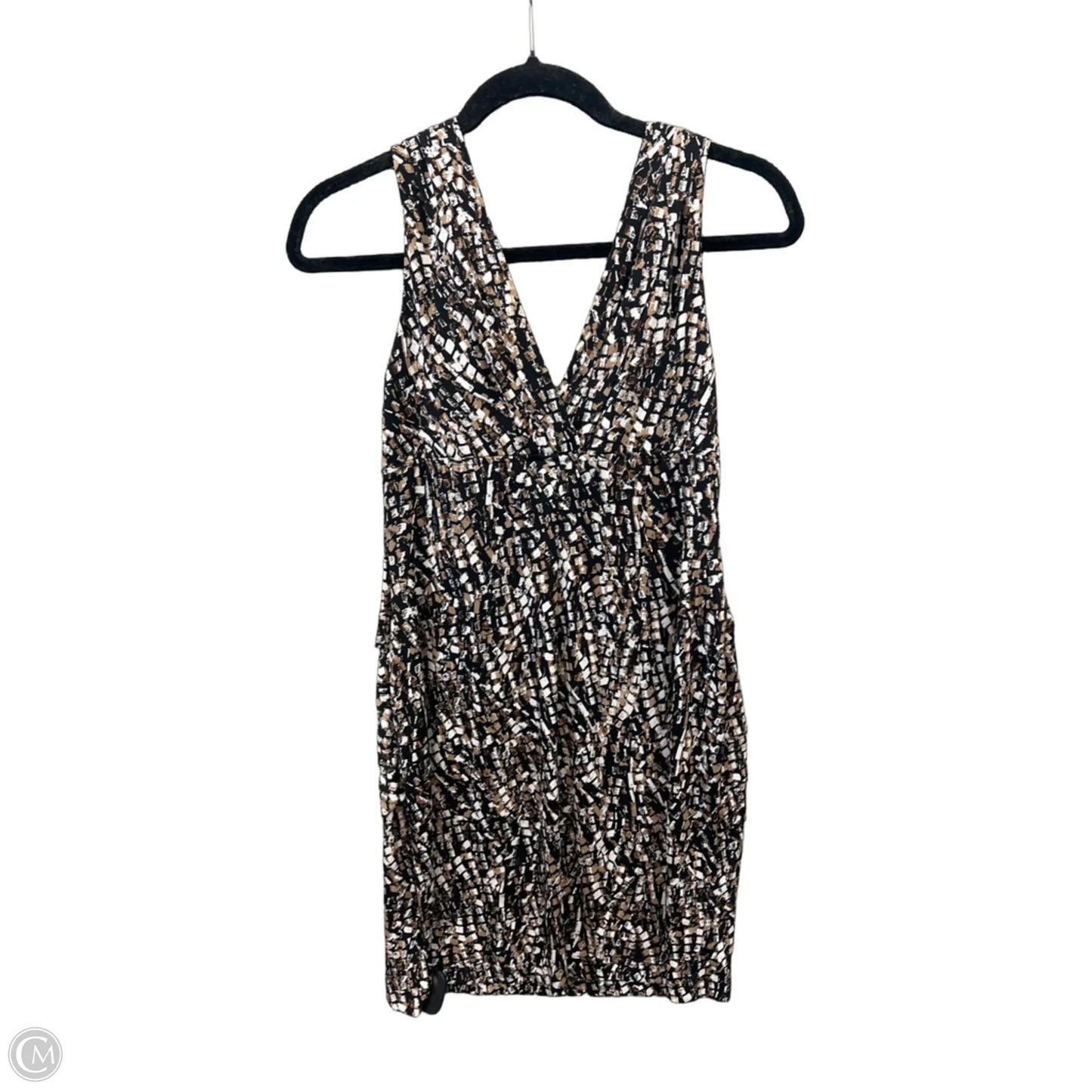 Dress Party Short By Dressbarn In Brown, Size: Sp