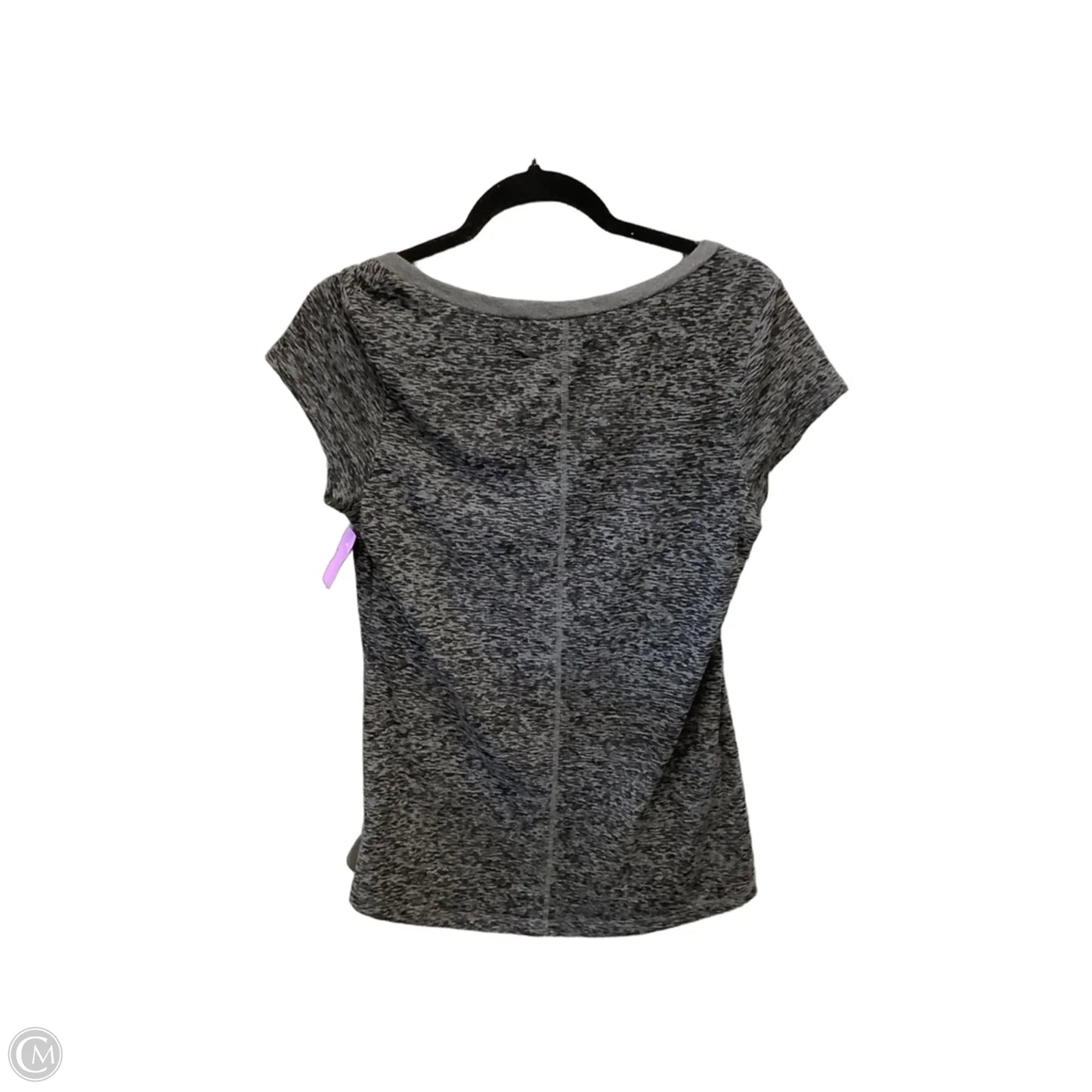 Athletic Top Short Sleeve By Old Navy In Grey, Size: Sp