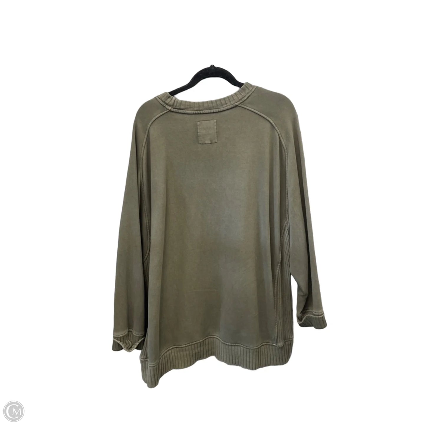 Sweatshirt Crewneck By Aerie In Green, Size: L