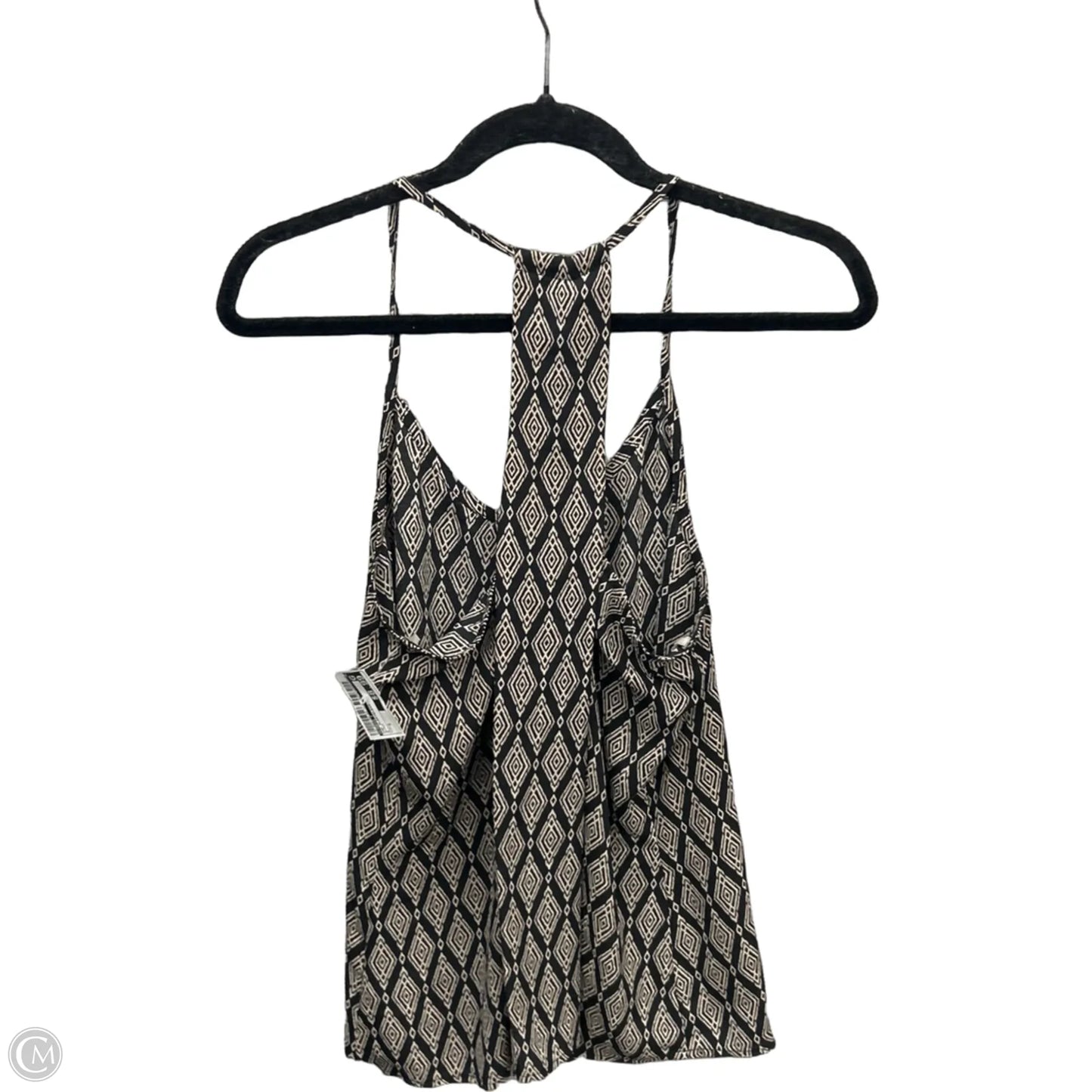 Top Sleeveless By Studio Y In Black, Size: S