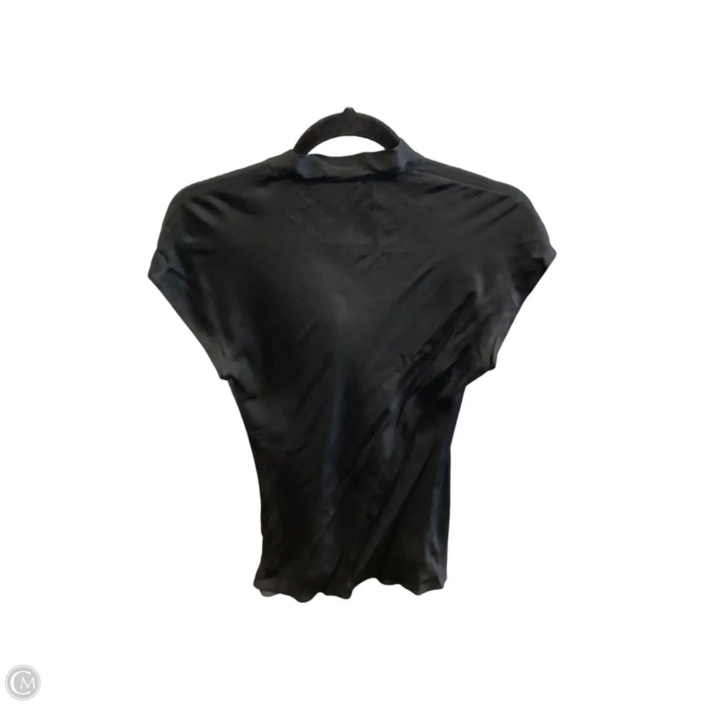 Top Short Sleeve By Talbots In Black, Size: Sp