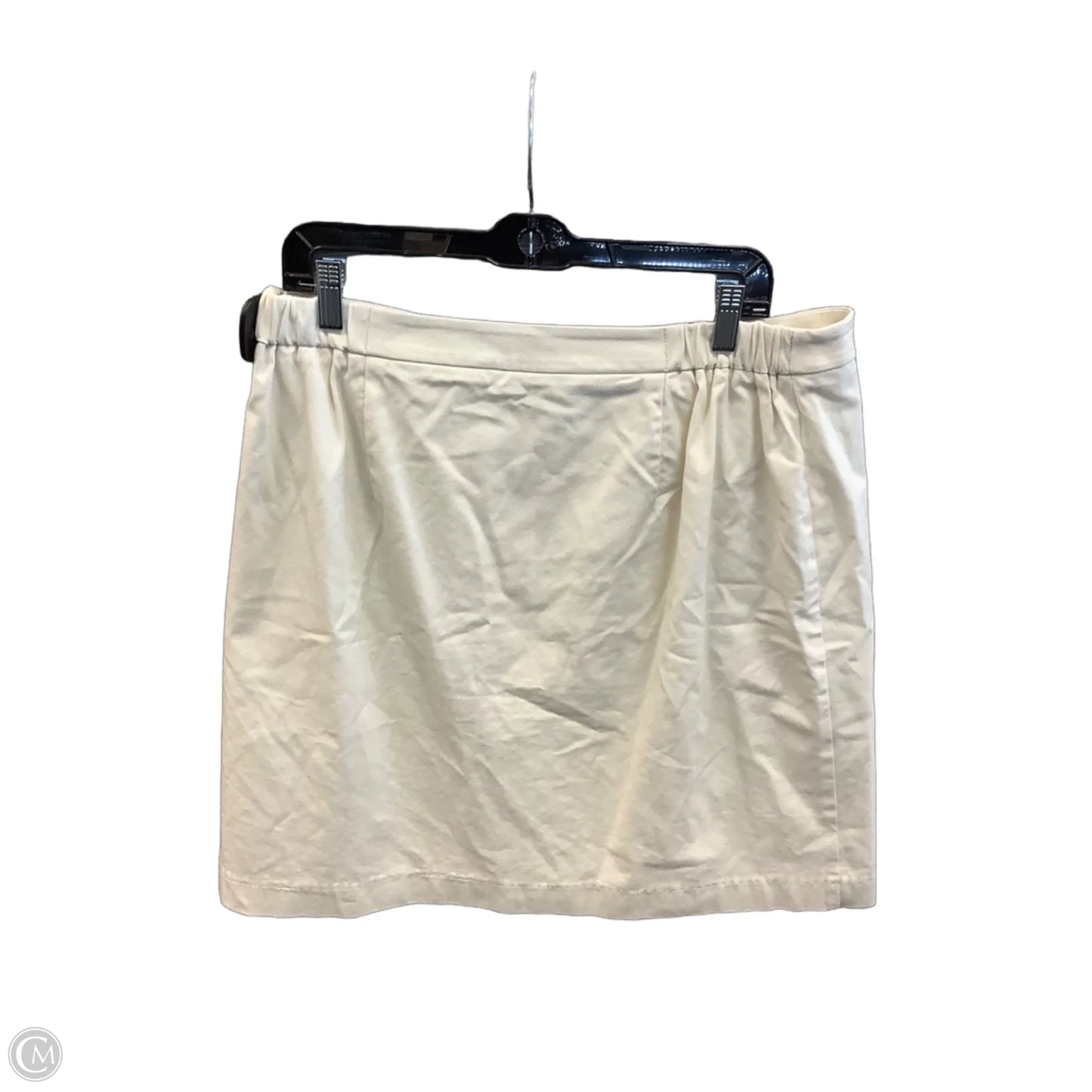 Skirt Midi By Talbots In Cream, Size: 14p