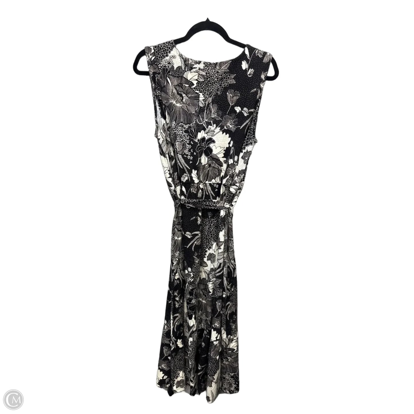 Dress Casual Maxi By Talbots In Black, Size: 1x