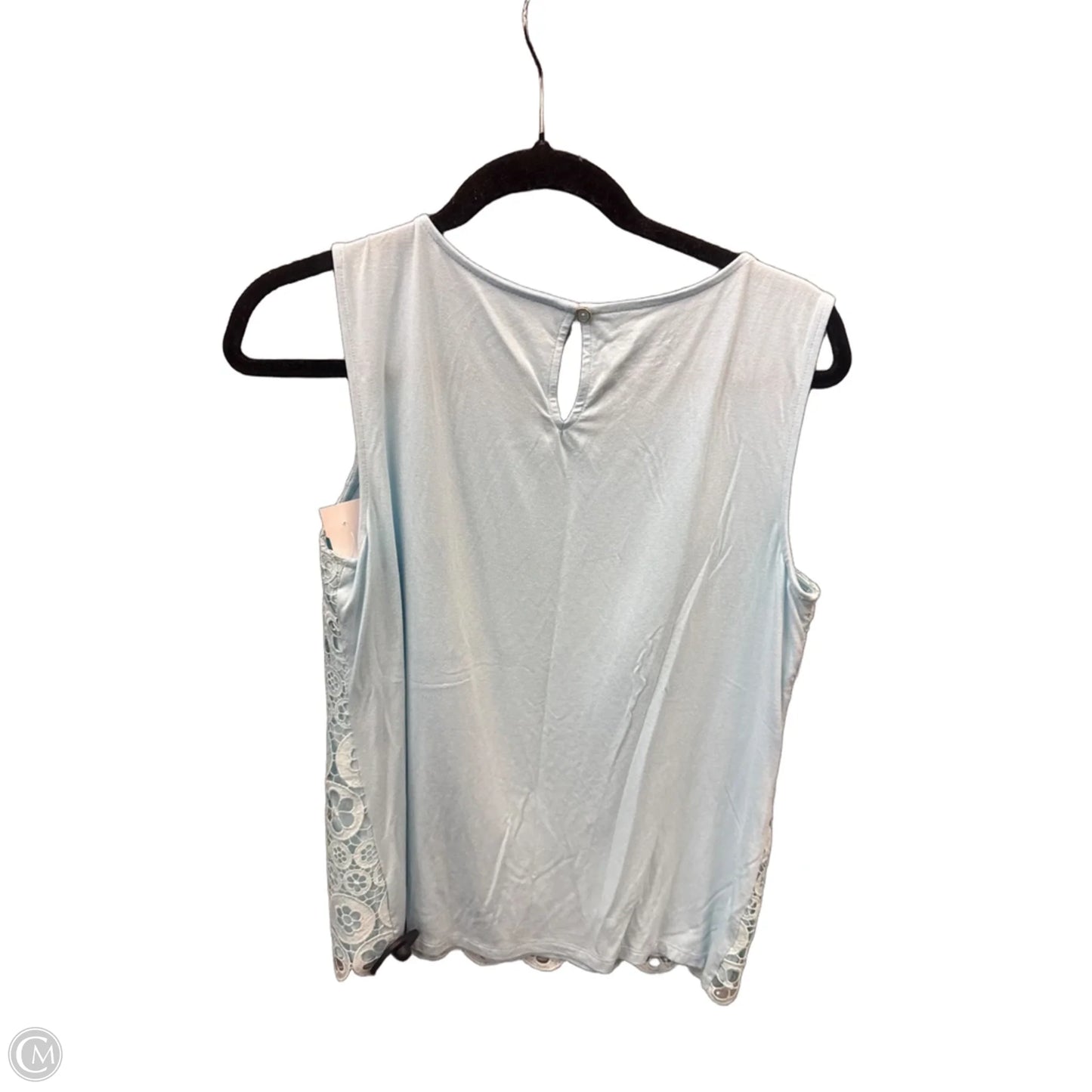 Top Sleeveless By Talbots In Blue, Size: S