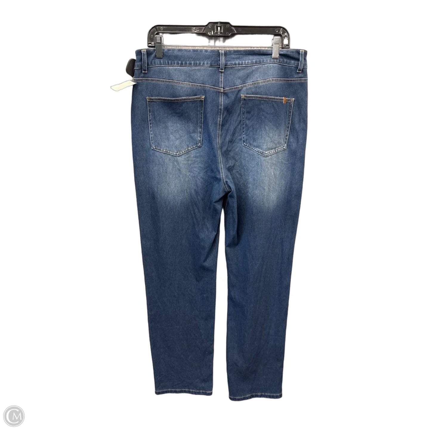 Jeans Wide Leg By Halara In Blue Denim, Size: 16