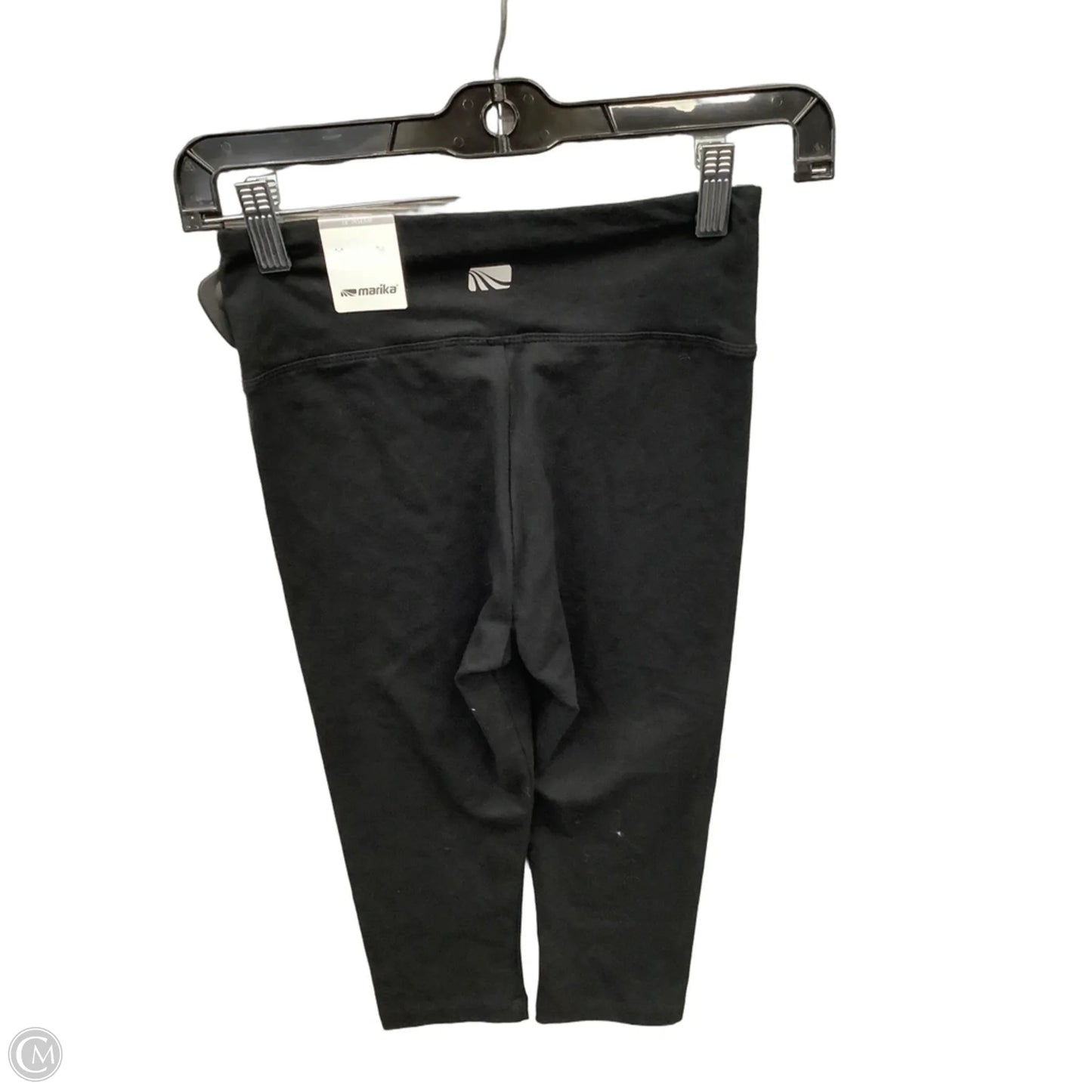 Athletic Leggings Capris By Marika In Black, Size: Xs