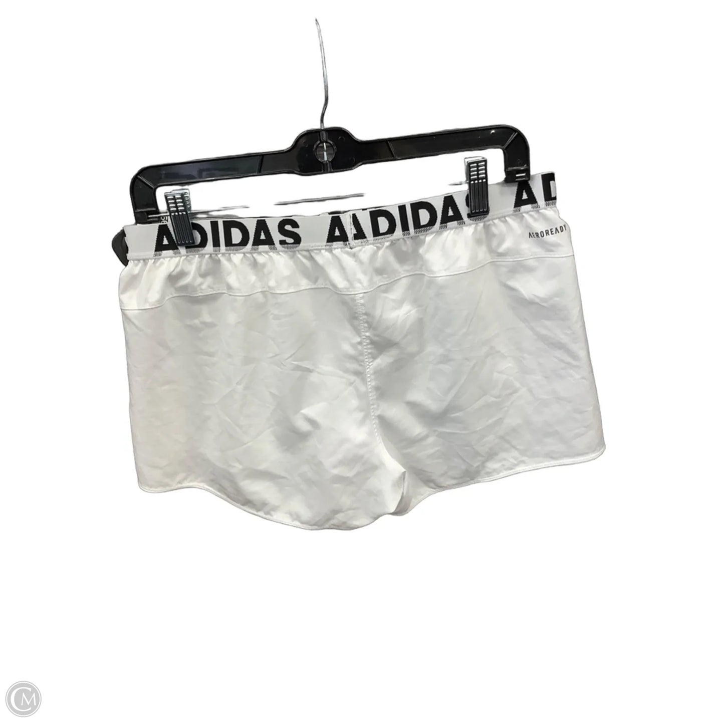 Athletic Shorts By Adidas In White, Size: S