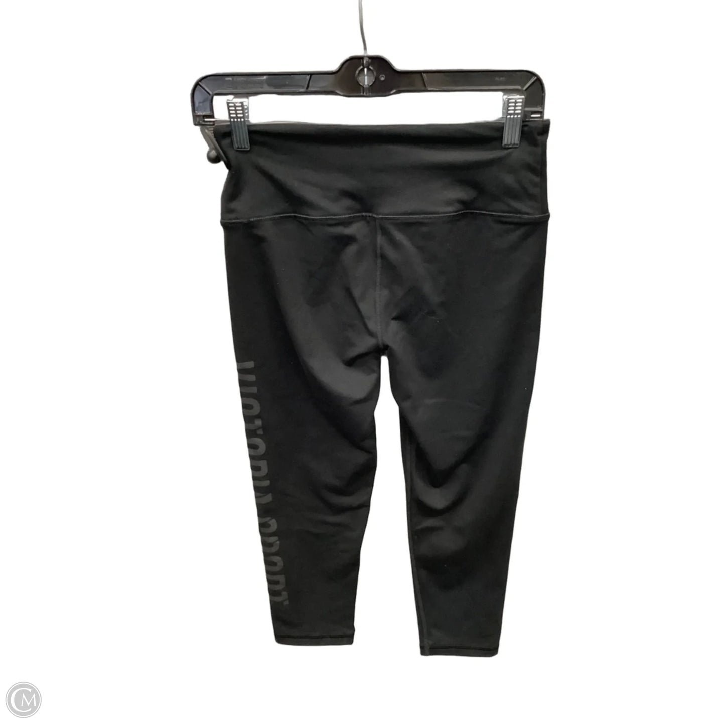 Athletic Leggings Capris By Victorias Secret In Black, Size: S