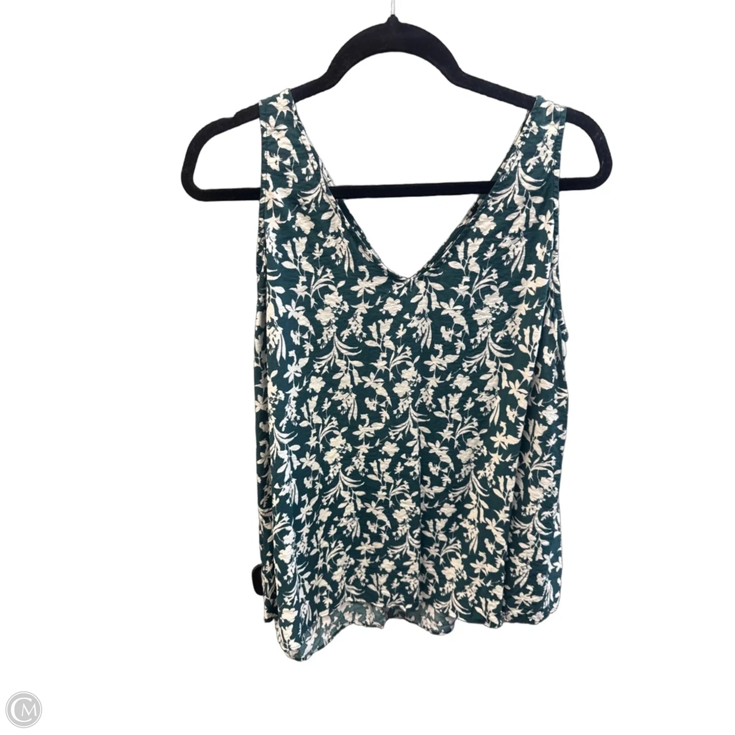Top Sleeveless By Lane Bryant In Green, Size: Xl