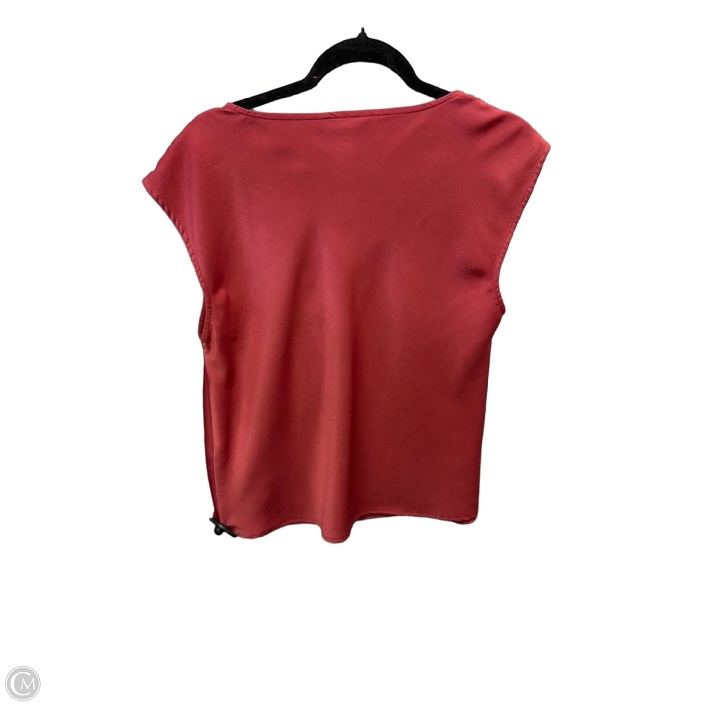 Top Short Sleeve By Banana Republic In Red, Size: M