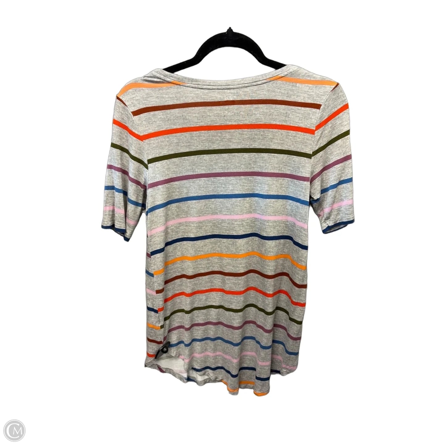 Tunic Short Sleeve By Maurices In Grey, Size: S
