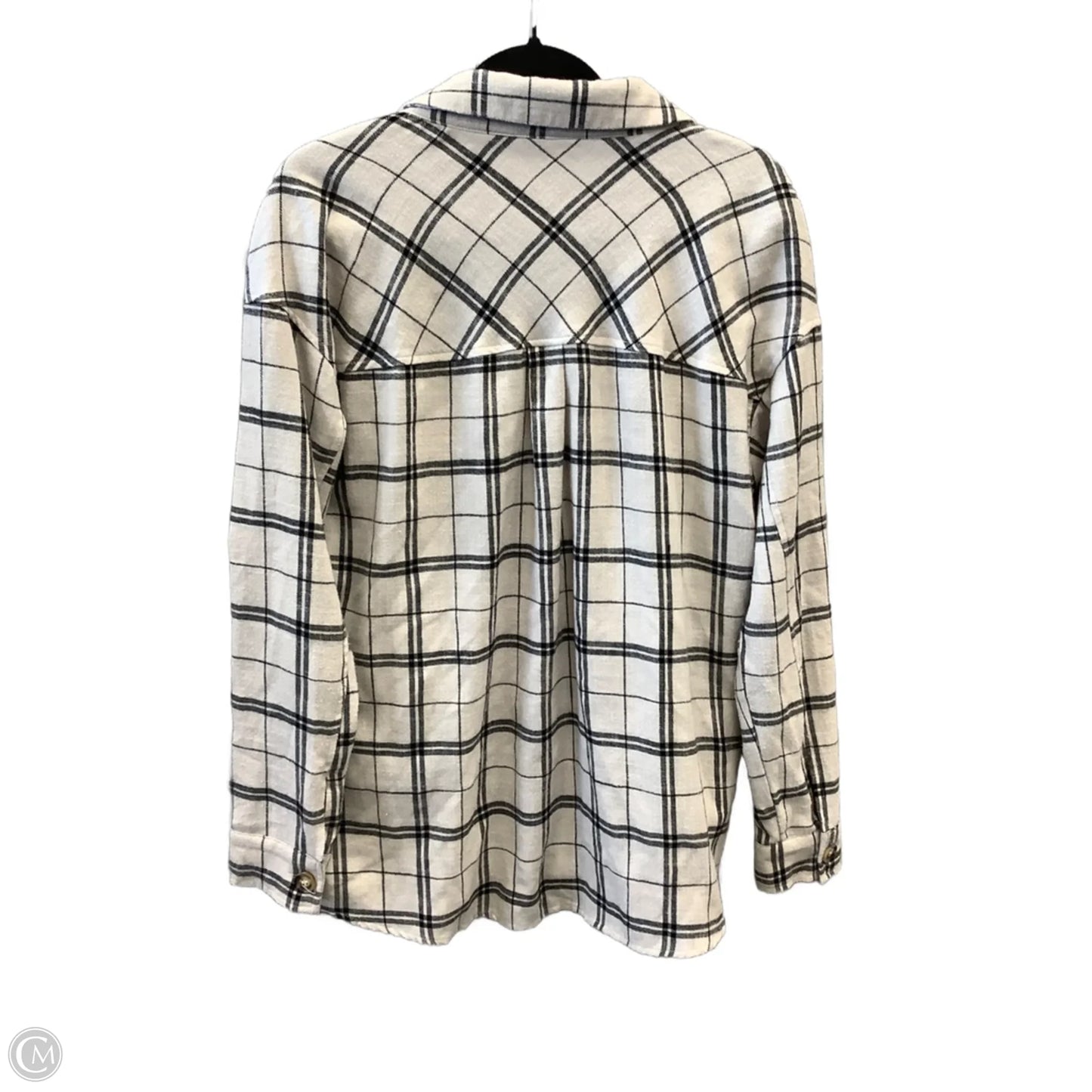 Top Long Sleeve By Staccato In White, Size: S