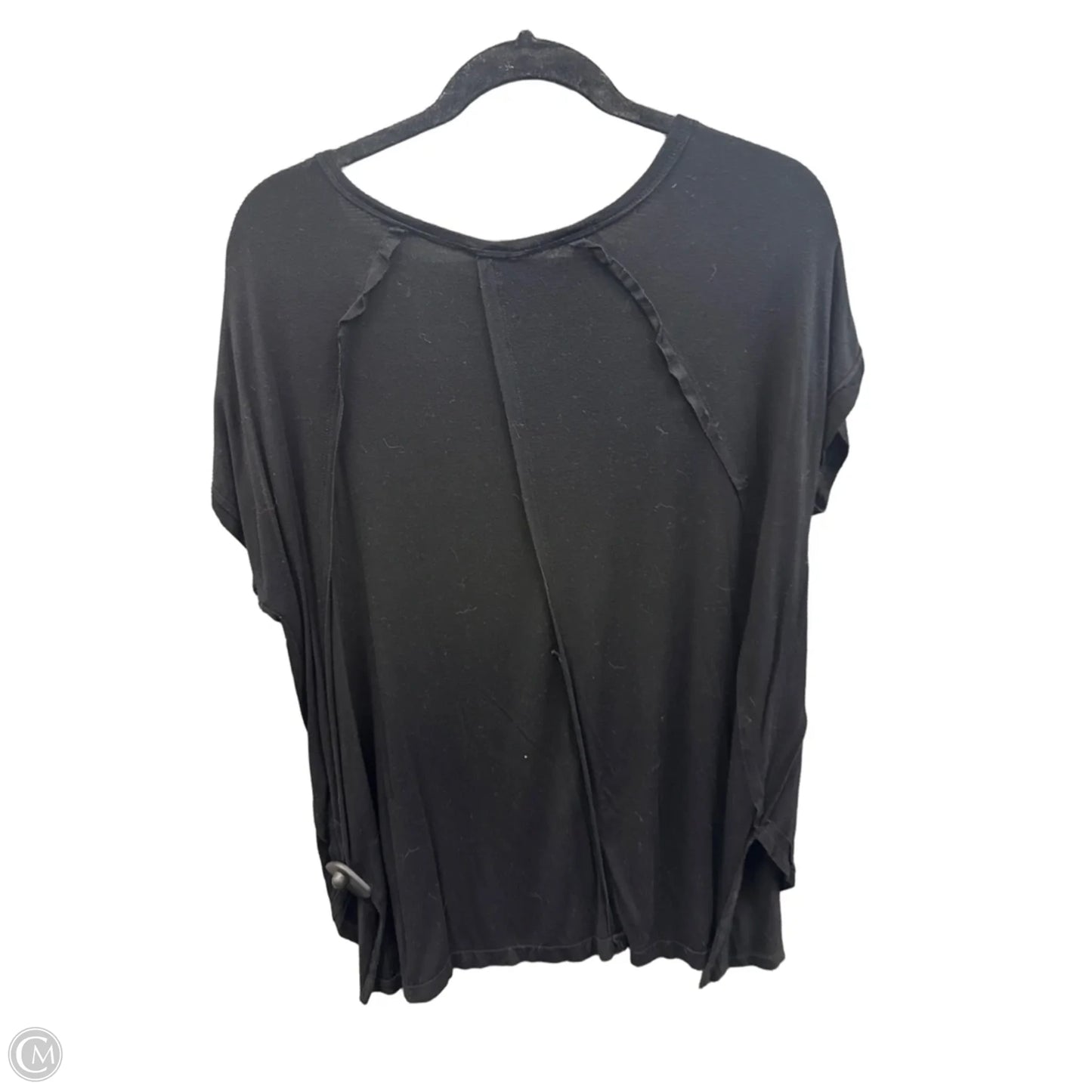 Tunic Short Sleeve By Mittoshop In Black, Size: M