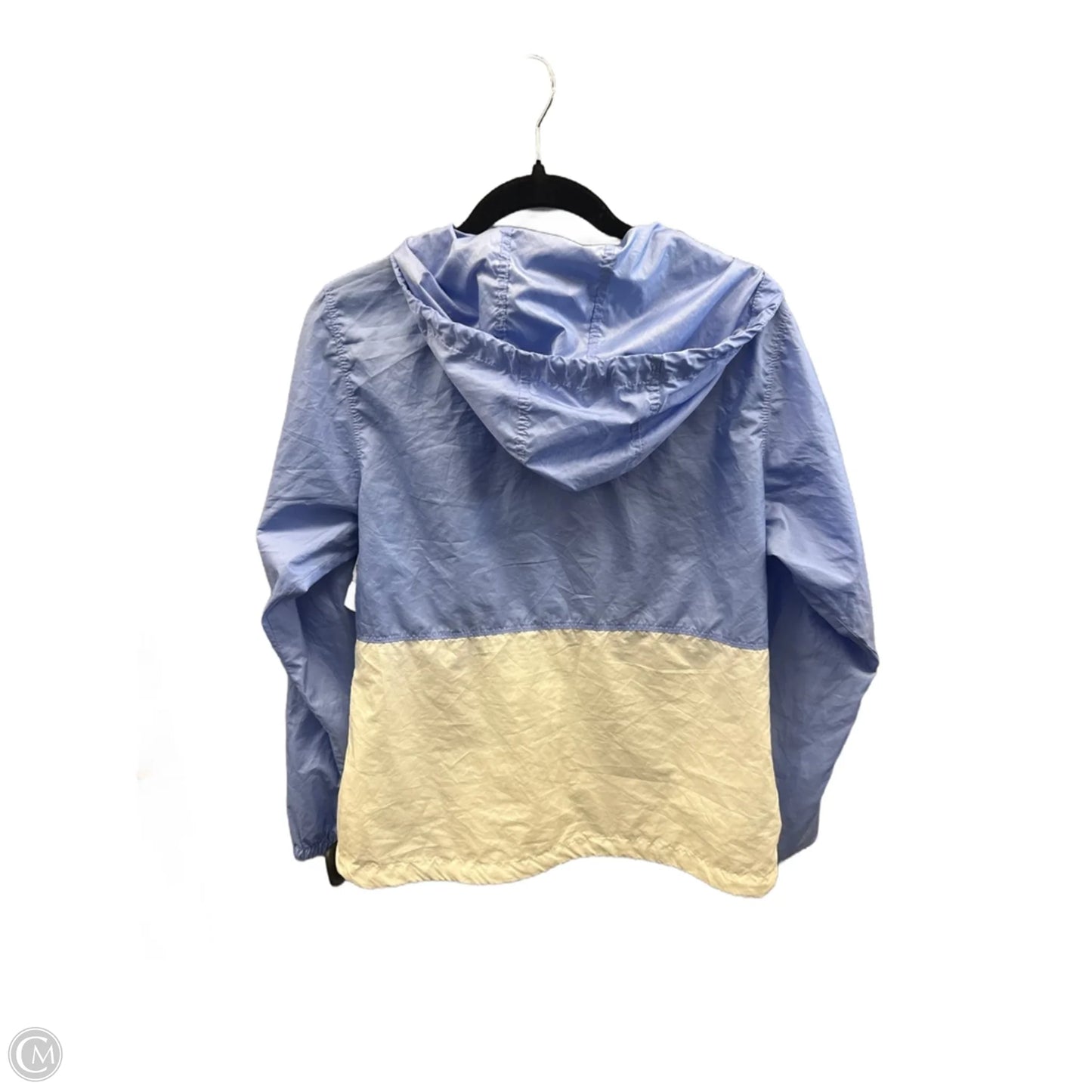 Athletic Jacket By Columbia In Blue & White, Size: M