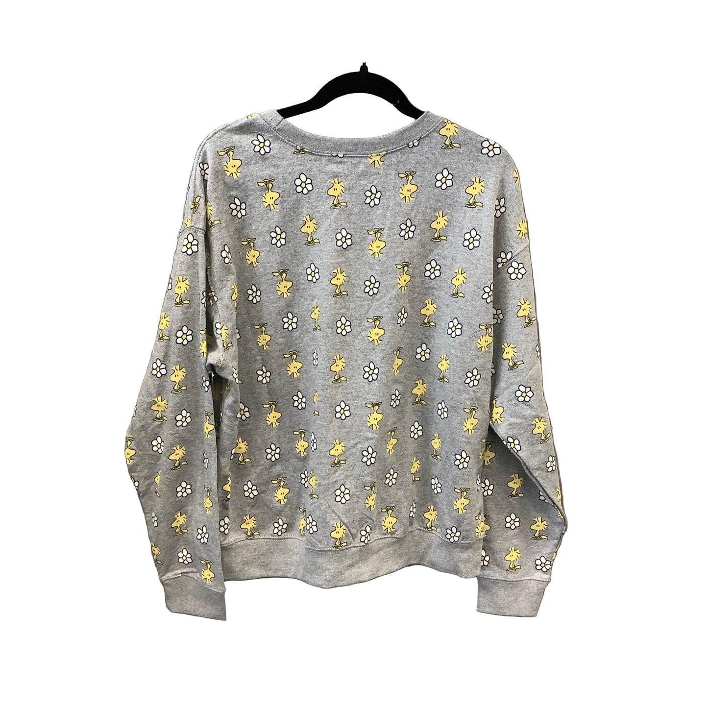 Top Long Sleeve By Clothes Mentor In Grey, Size: Xl