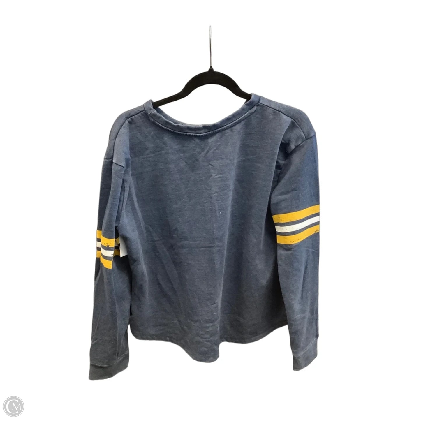 Sweatshirt Crewneck By Clothes Mentor In Navy, Size: M