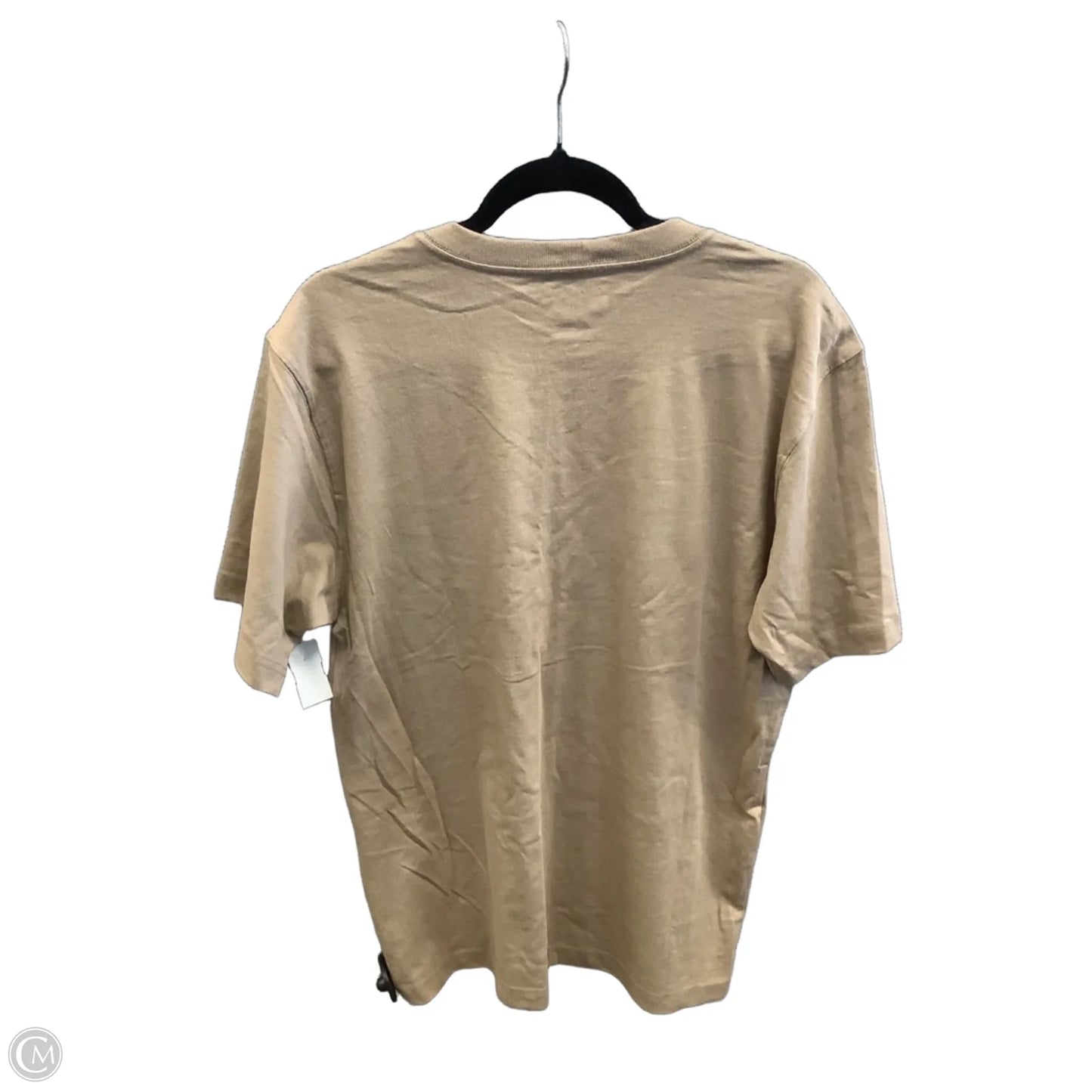 Top Short Sleeve By Carhartt In Brown, Size: S