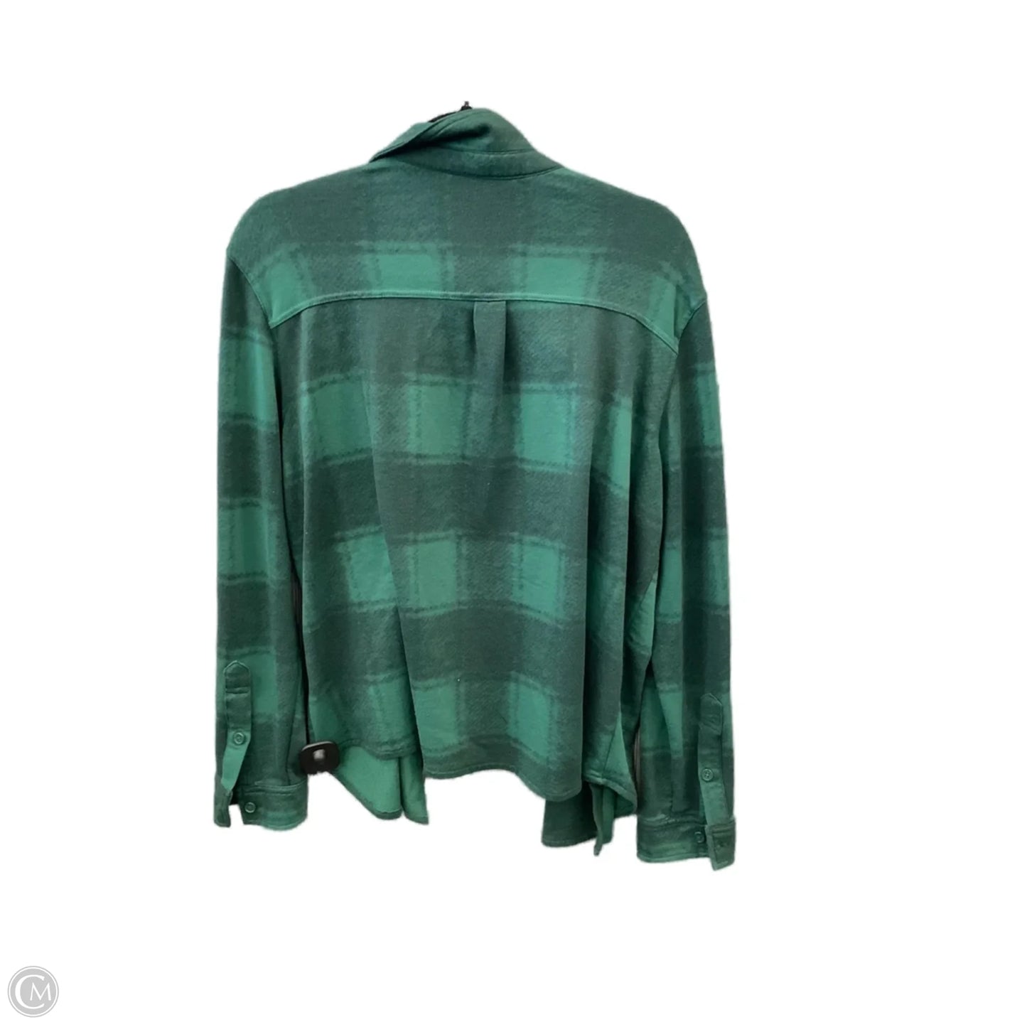 Top Long Sleeve By 32 Degrees In Green, Size: M