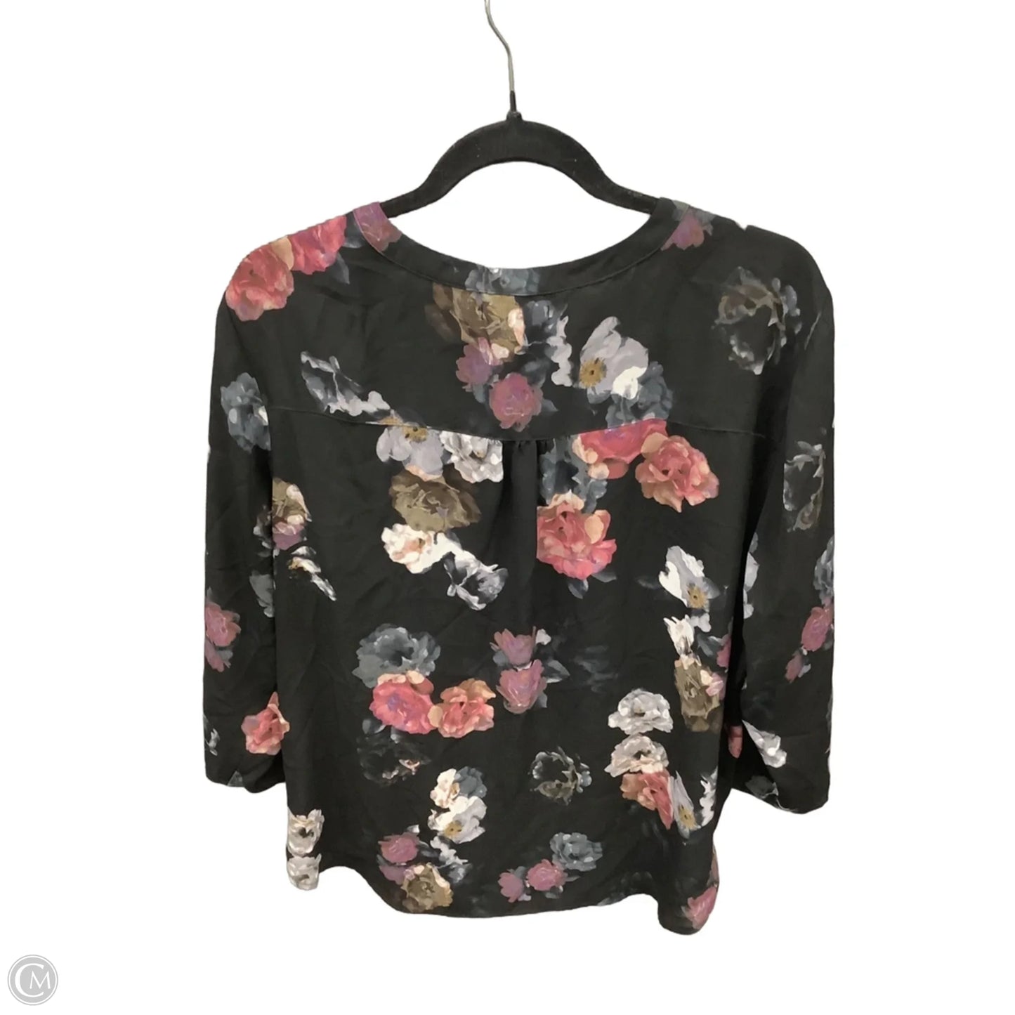 Tunic 3/4 Sleeve By Maurices In Black, Size: Xl