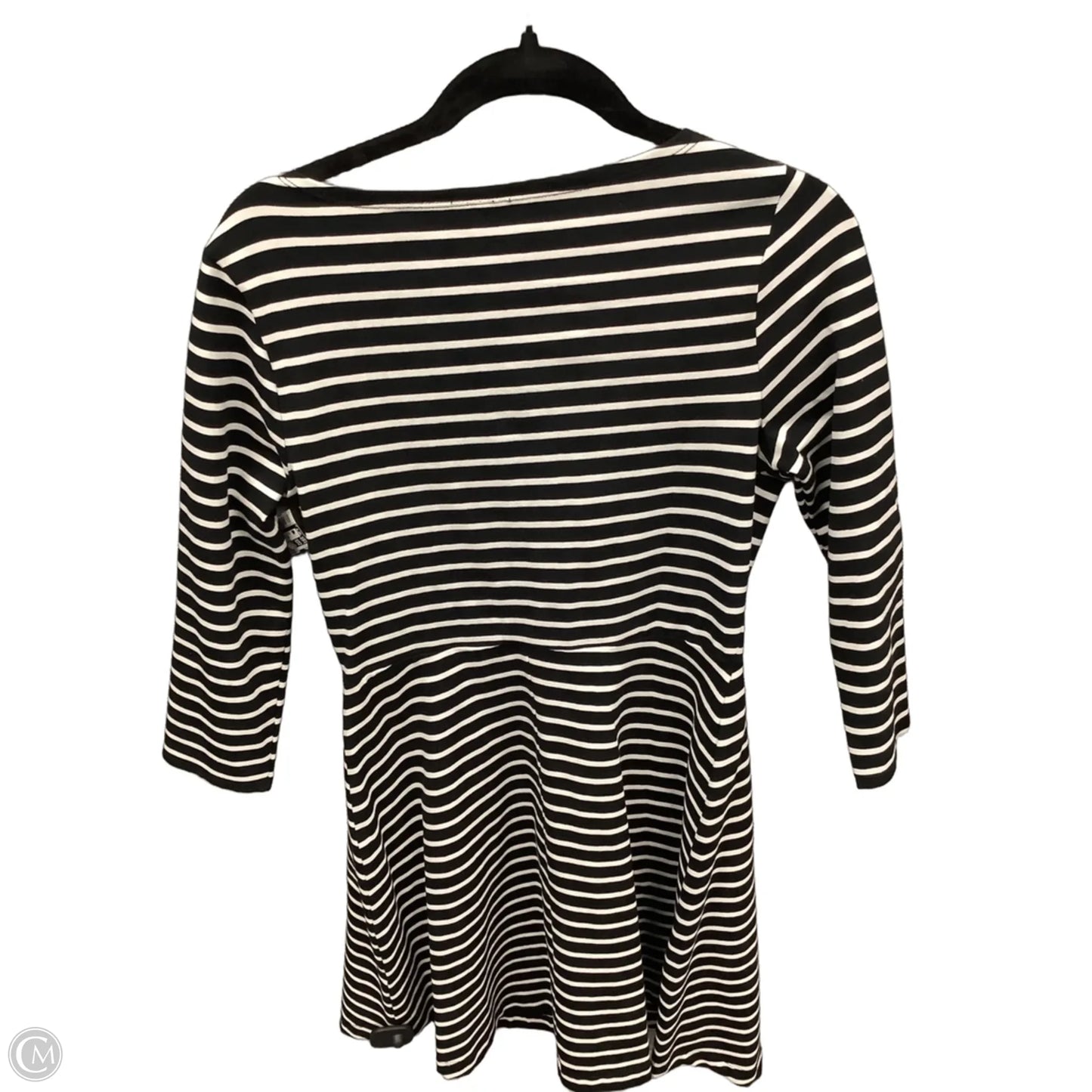 Dress Casual Midi By Old Navy In Striped Pattern, Size: M