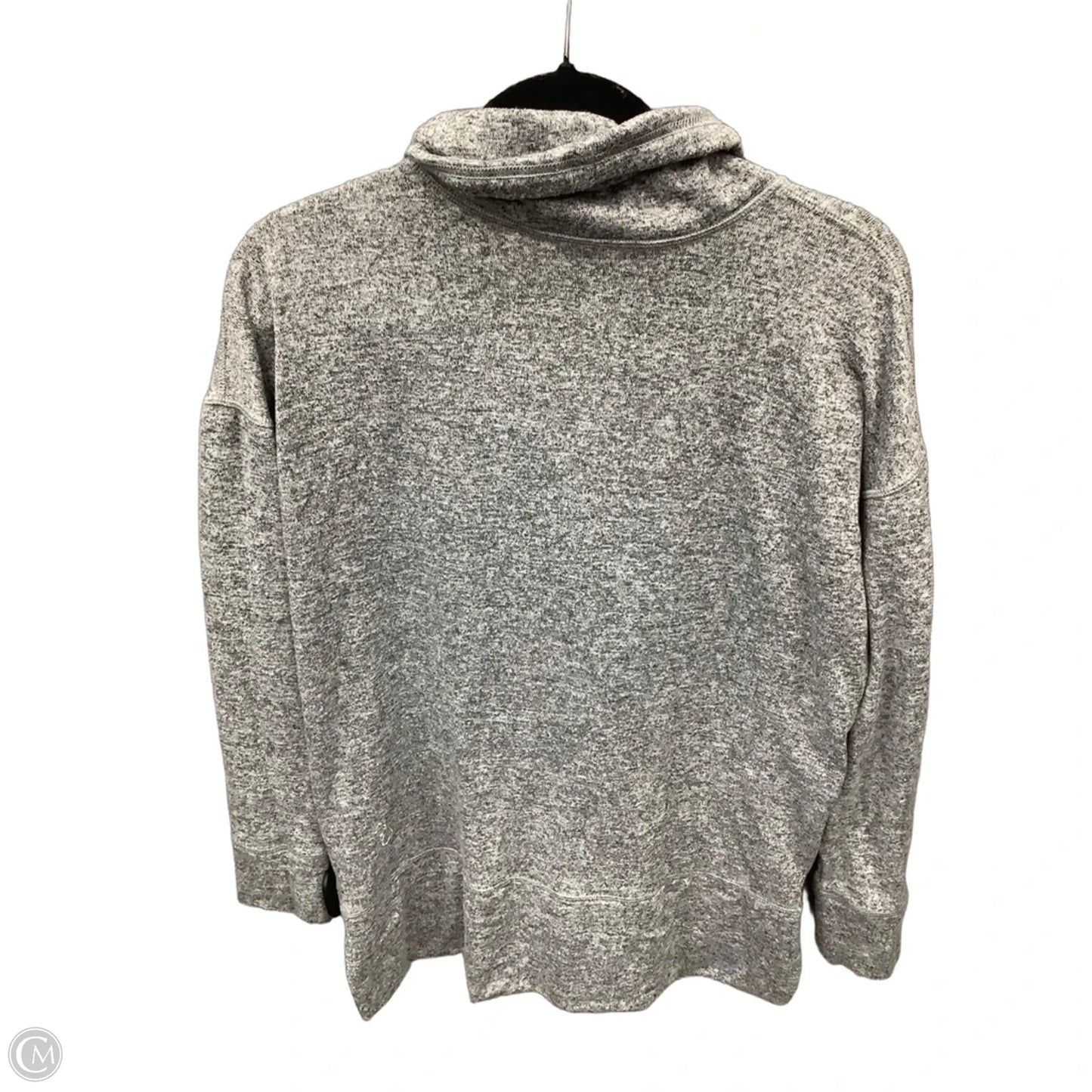 Athletic Top Long Sleeve Crewneck By Old Navy In Grey, Size: L